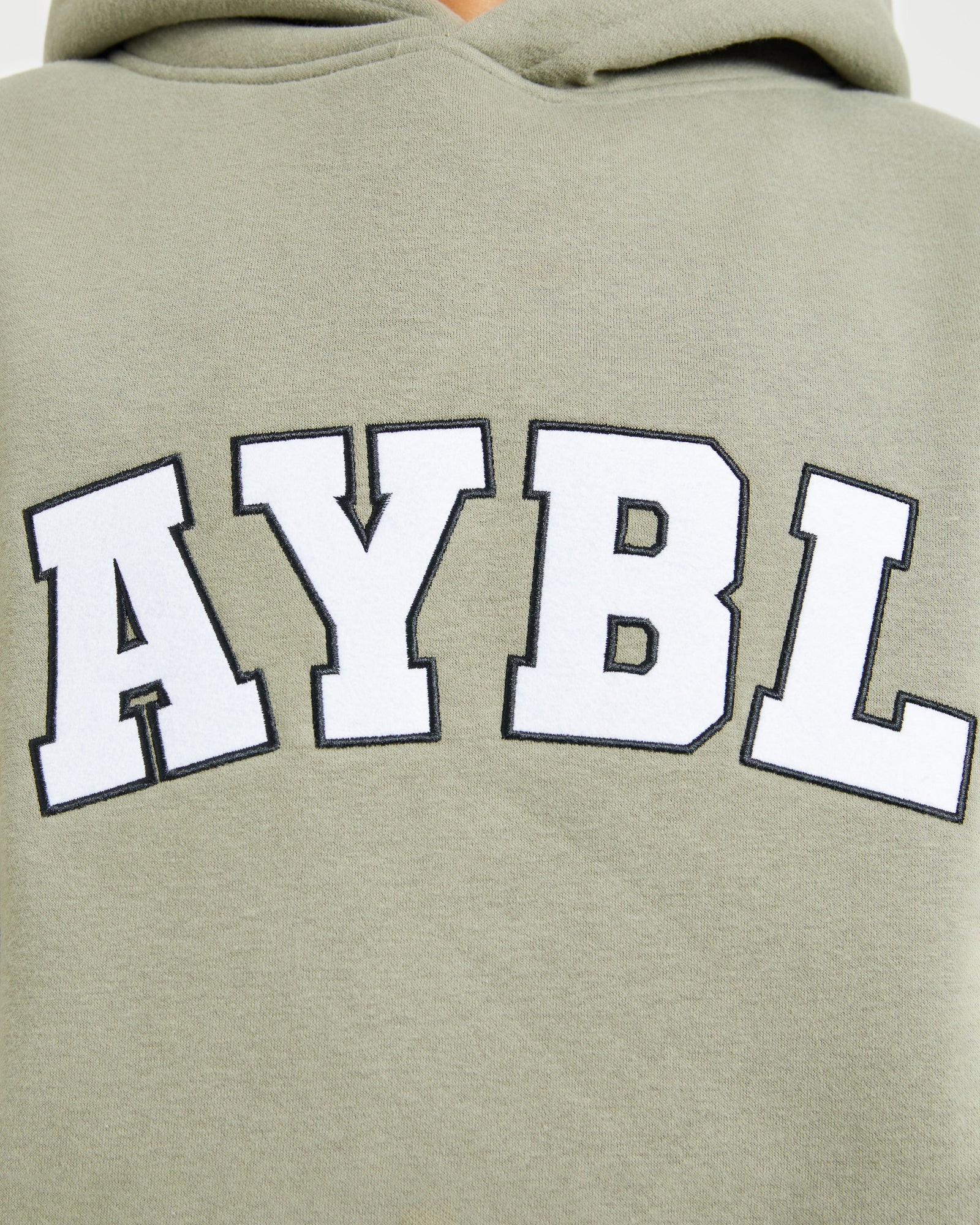 Varsity 2.0 Oversized Hoodie - Muted Olive