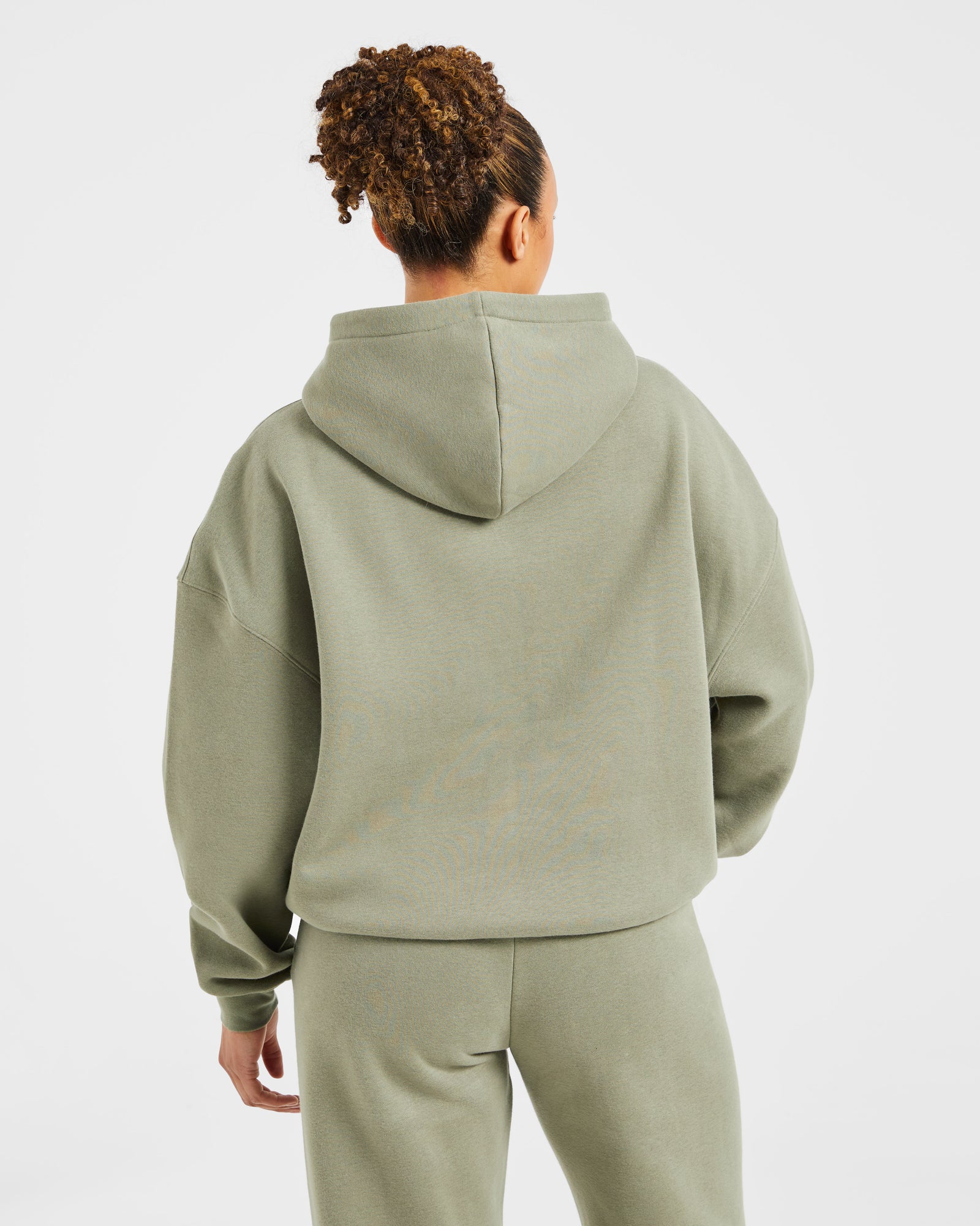 Varsity 2.0 Oversized Hoodie - Muted Olive