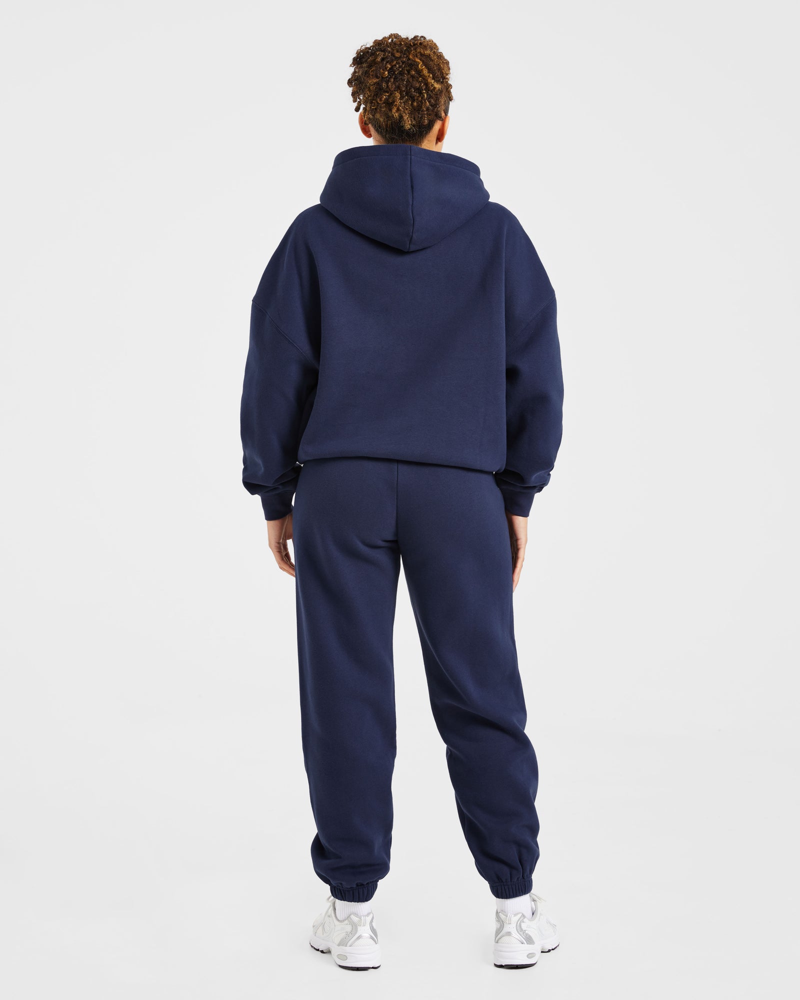 Varsity 2.0 Oversized Hoodie - Navy