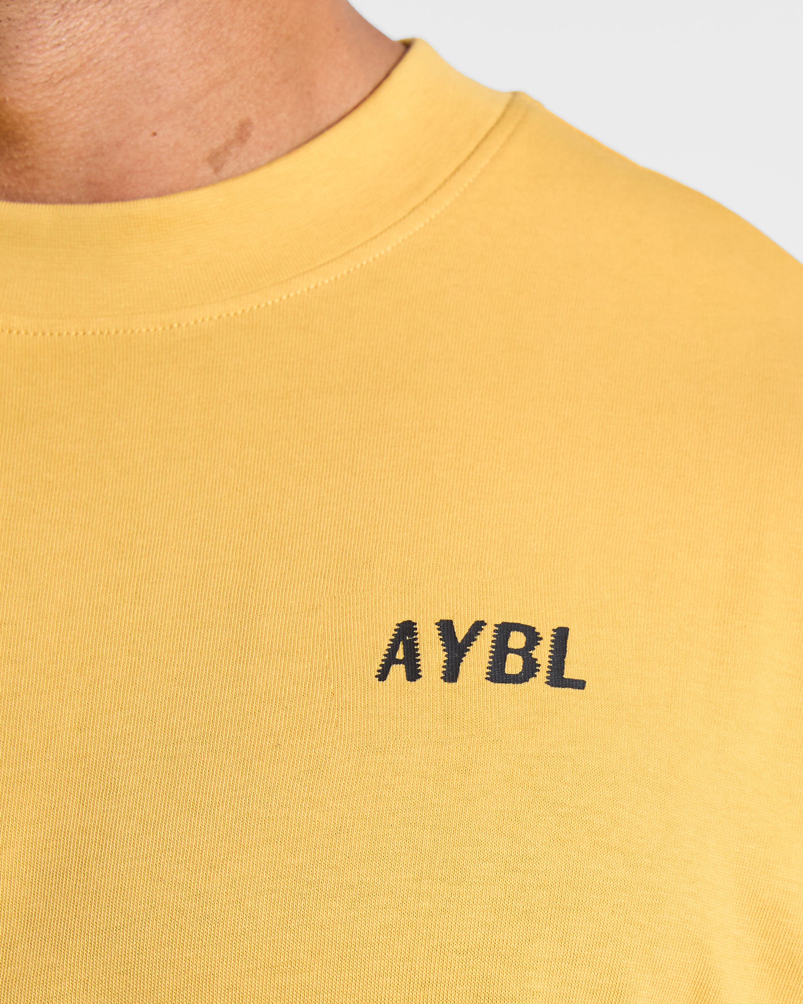 Lift Heavy Oversized T Shirt - Vintage Yellow