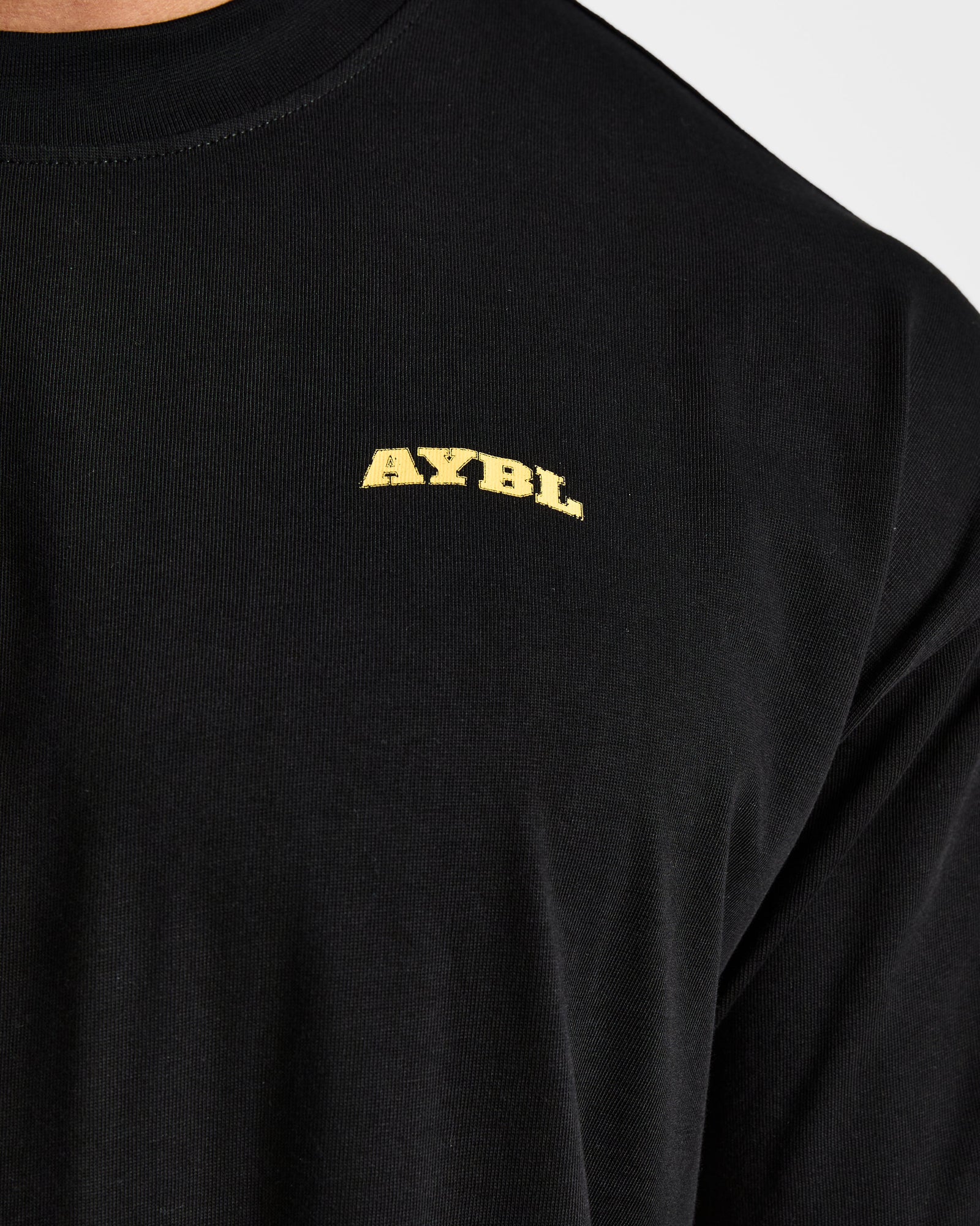 Team AYBL Oversized T Shirt - Black/Yellow