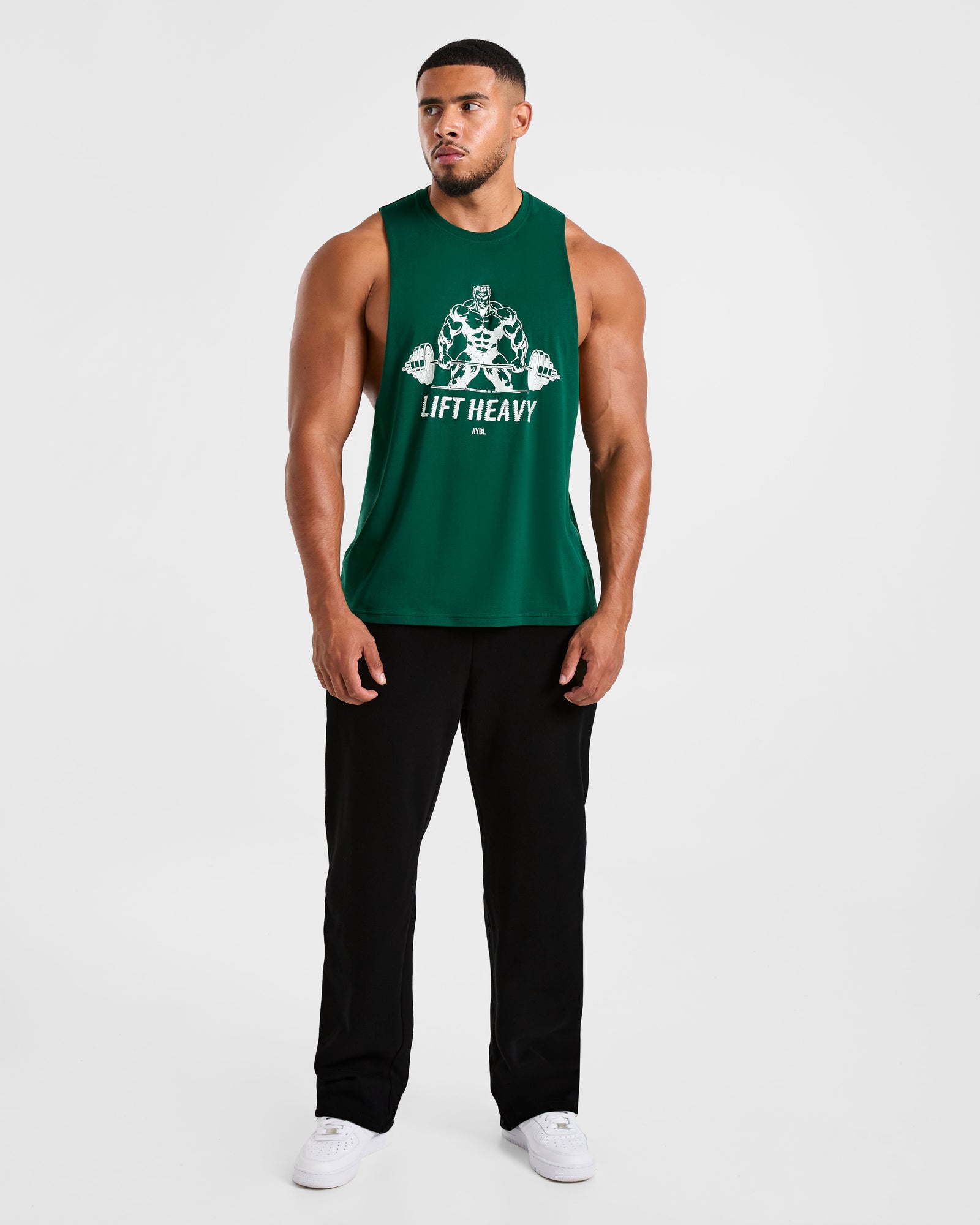 Lift Heavy Tank - Forest Green