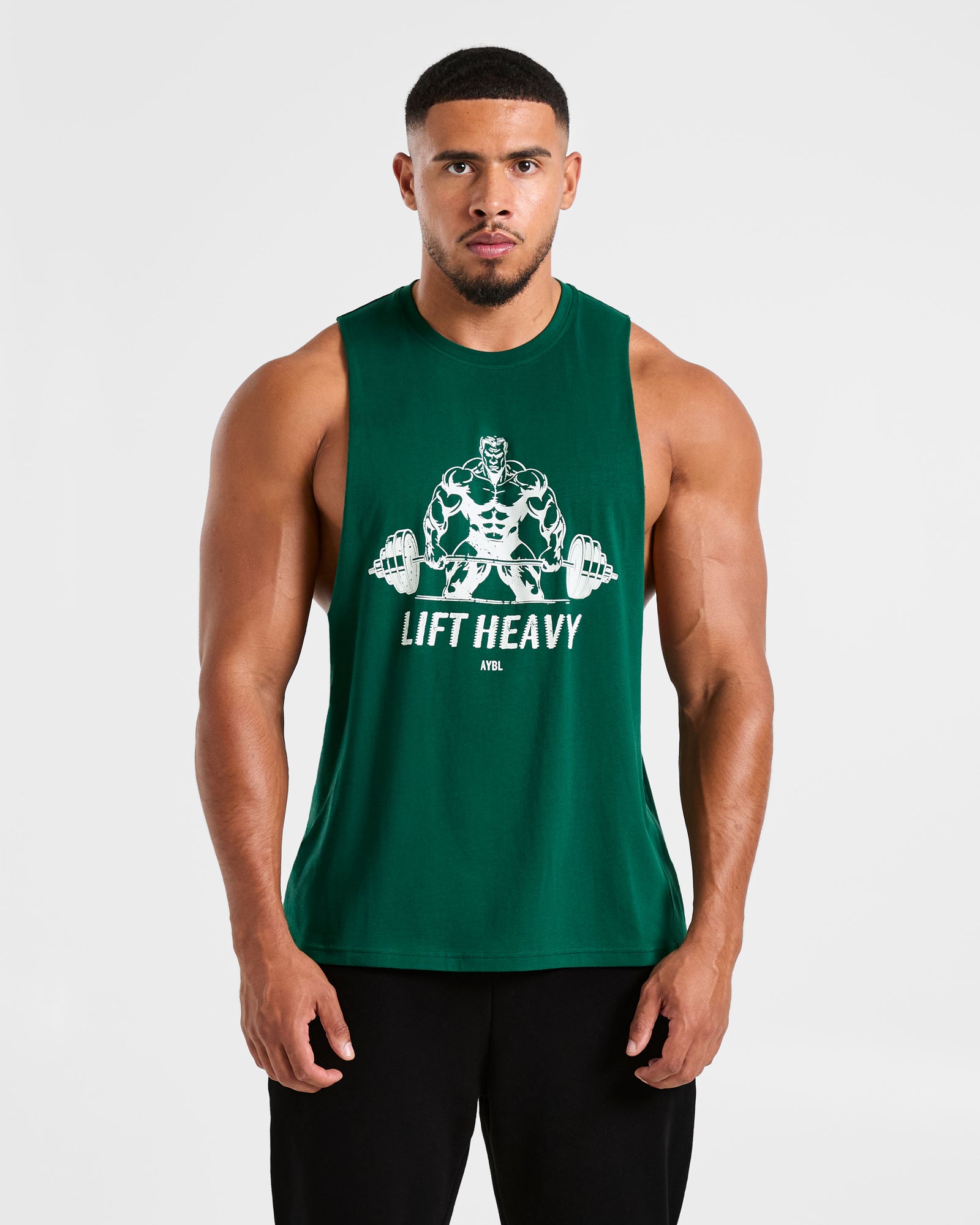 Lift Heavy Tank - Forest Green