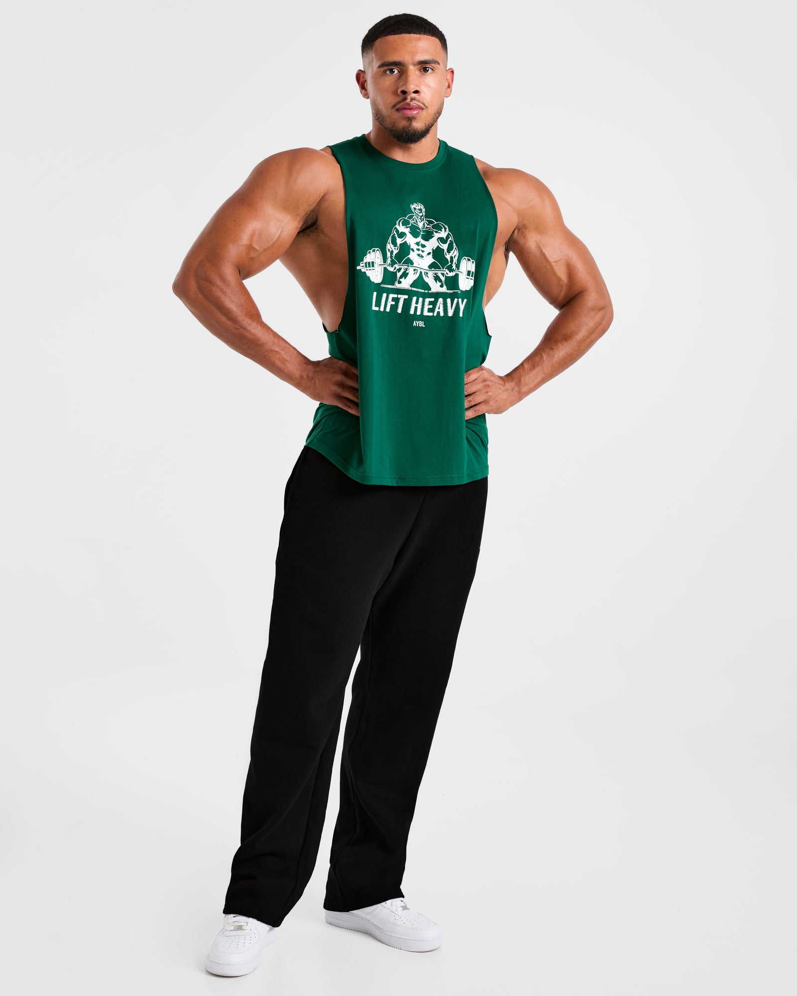 Lift Heavy Tank - Forest Green