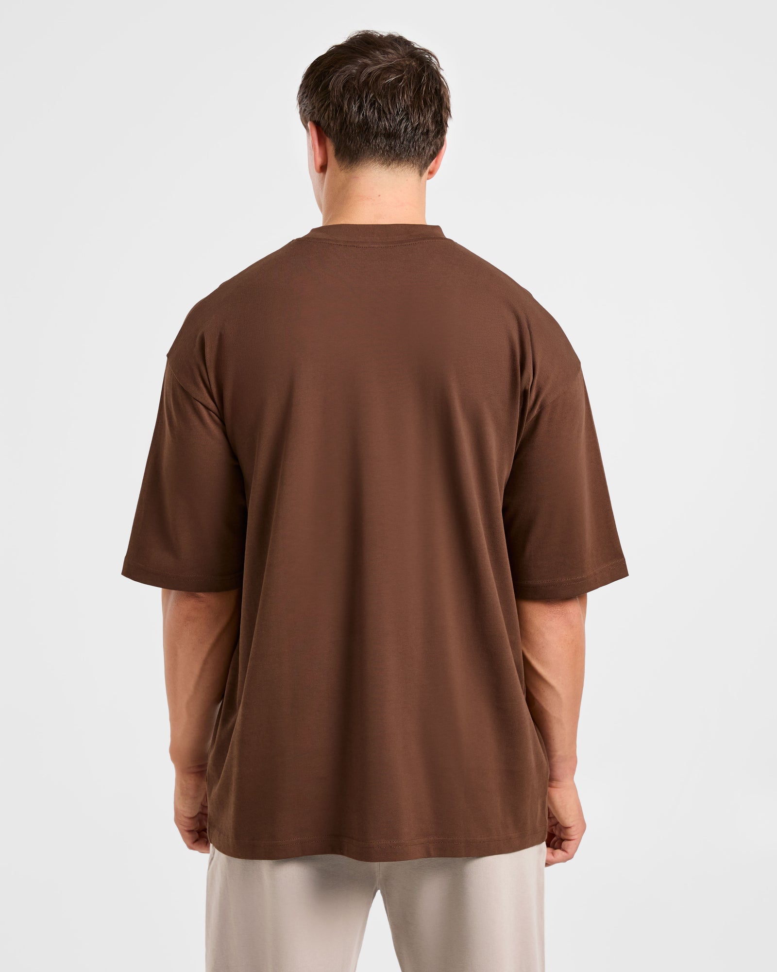 Craft Oversized T Shirt - Brown