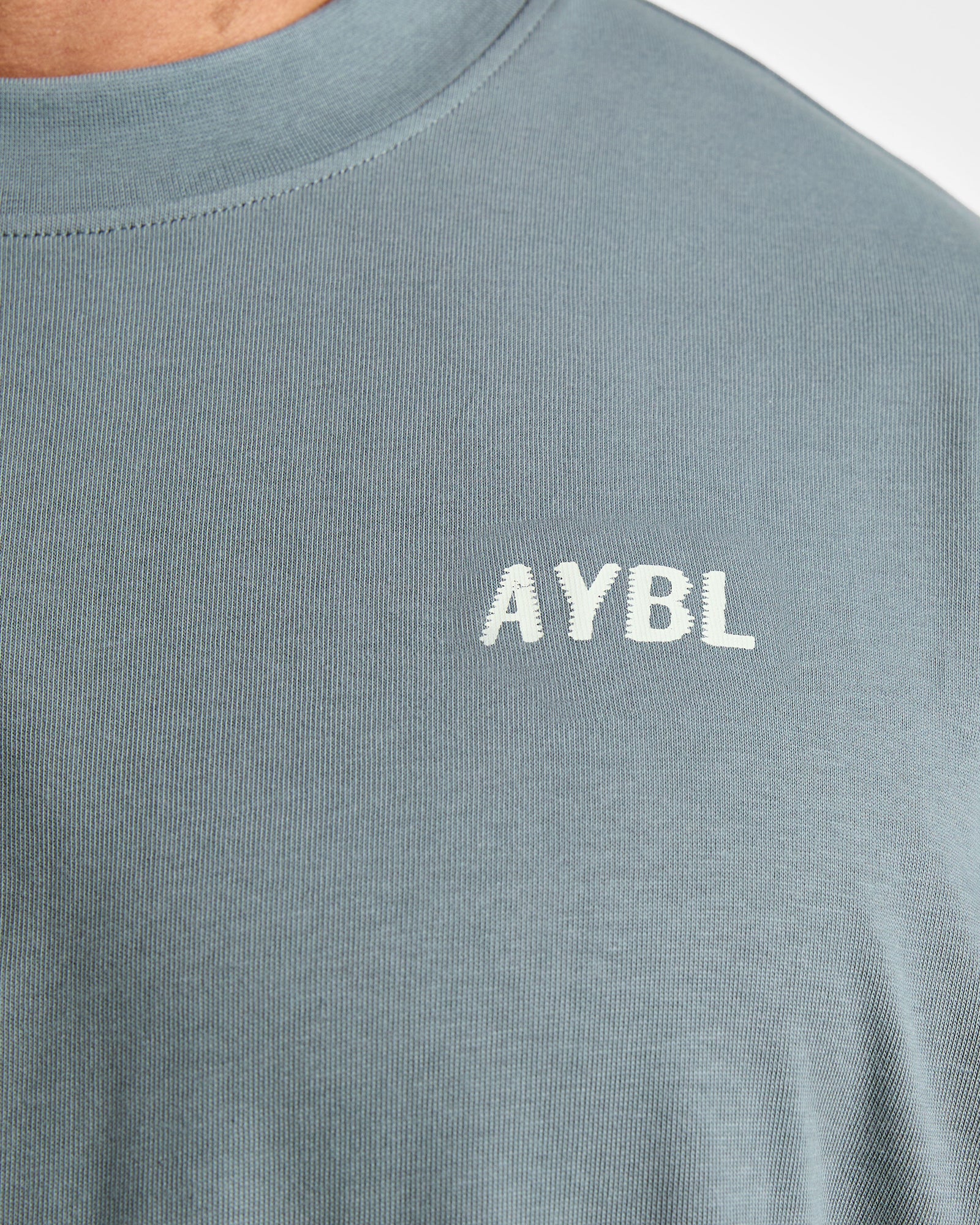 Lift Heavy Oversized T Shirt - Slate Blue