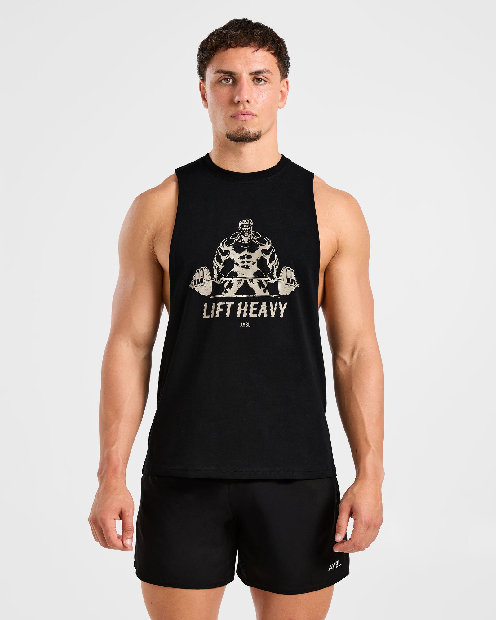 Lift Heavy Tank - Black/Off White