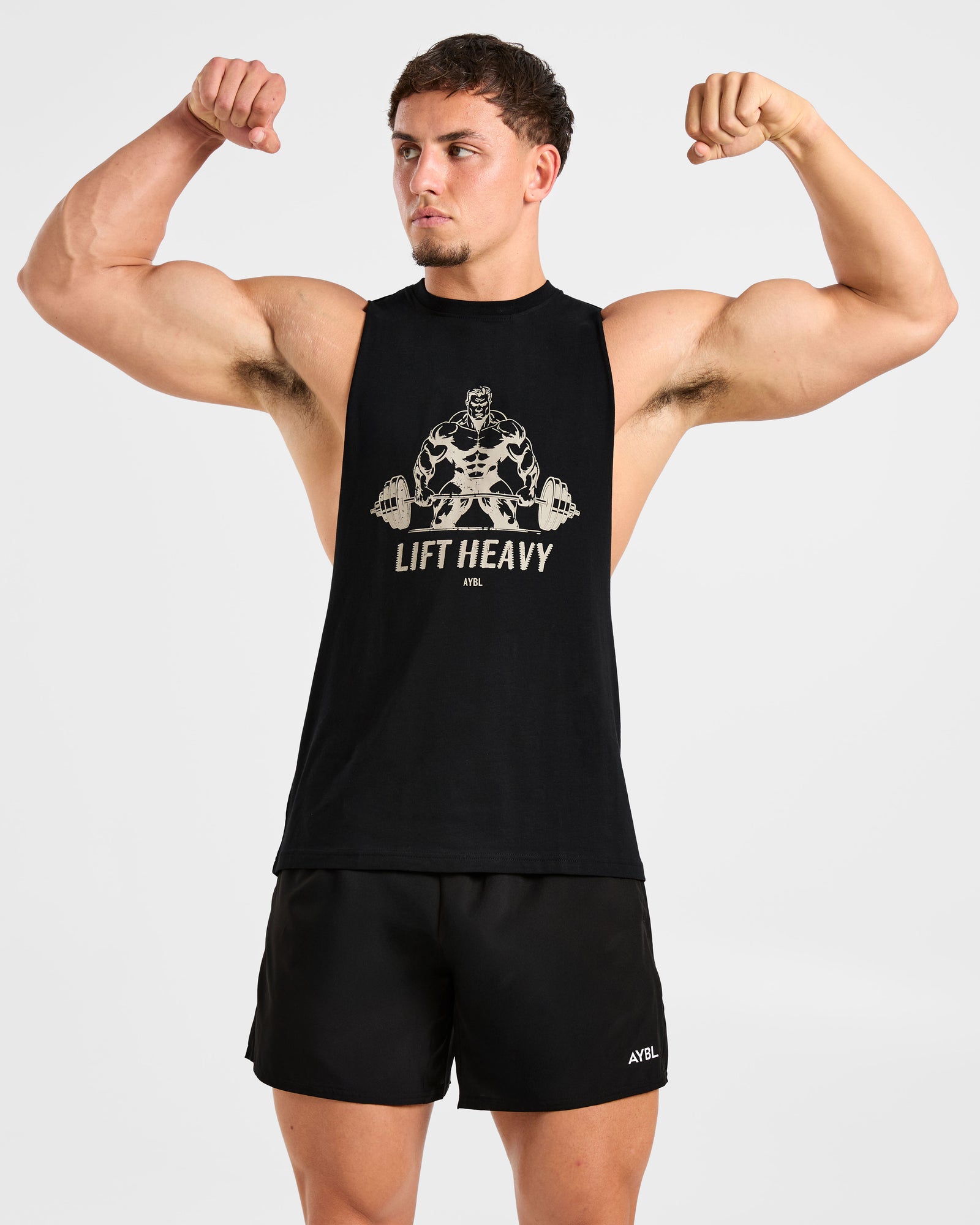 Lift Heavy Tank - Black/Off White