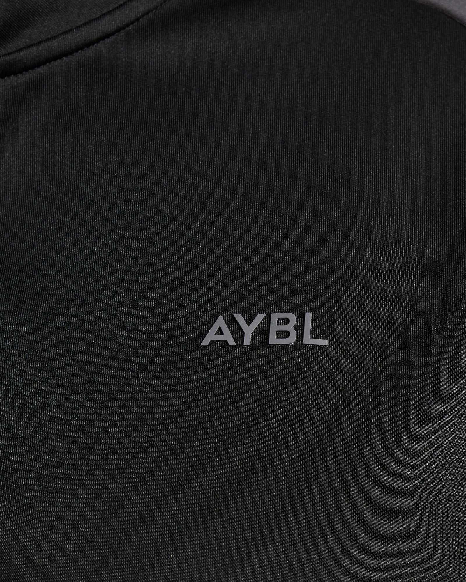 Classic Track 1/4 Zip Pullover - Black/Charcoal