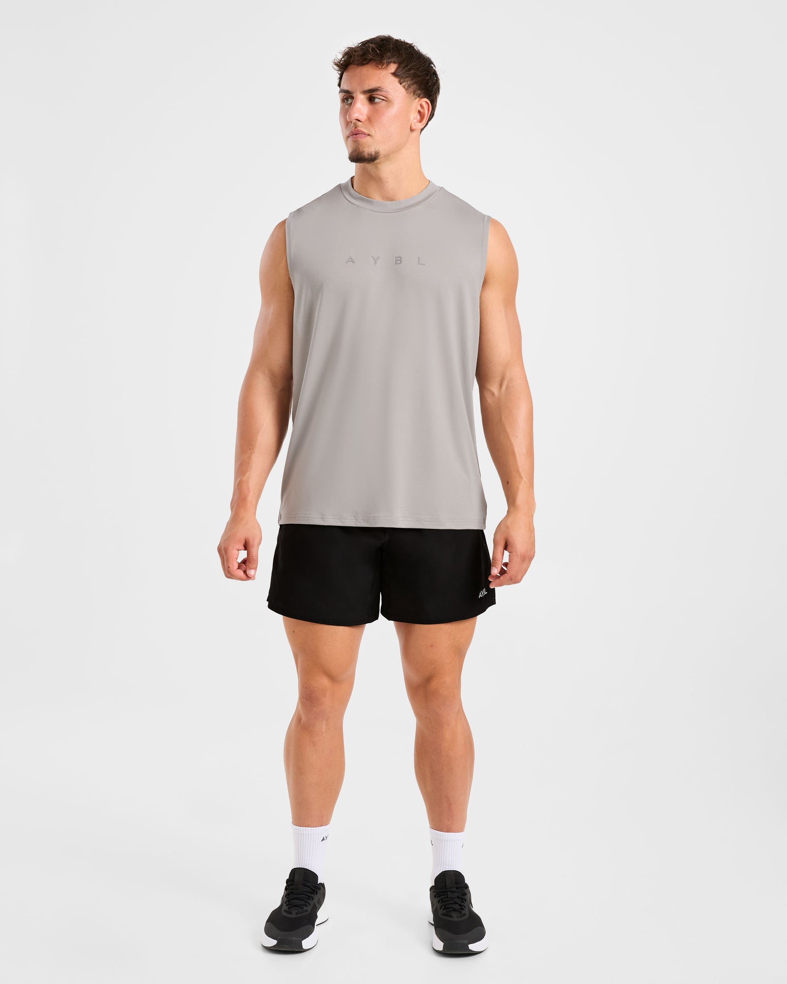 Reinforce Training Tank - Clay Grey