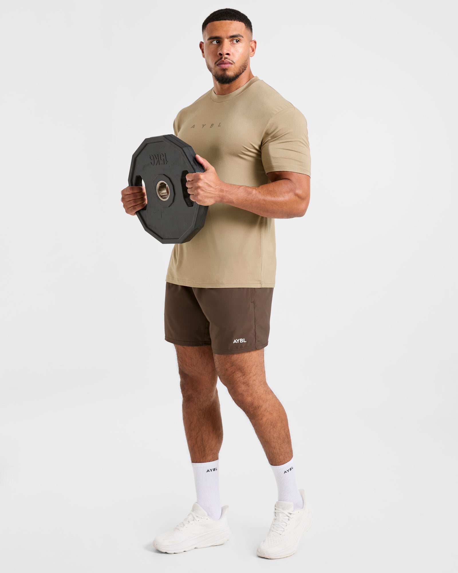 Reinforce Training T Shirt - Tawny Brown