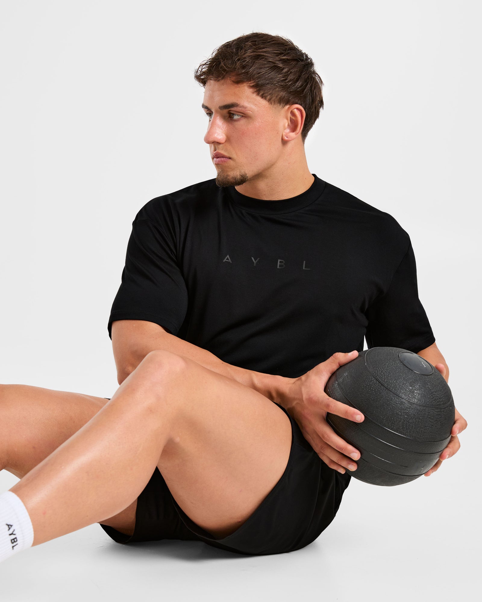 Reinforce Training T Shirt - Black