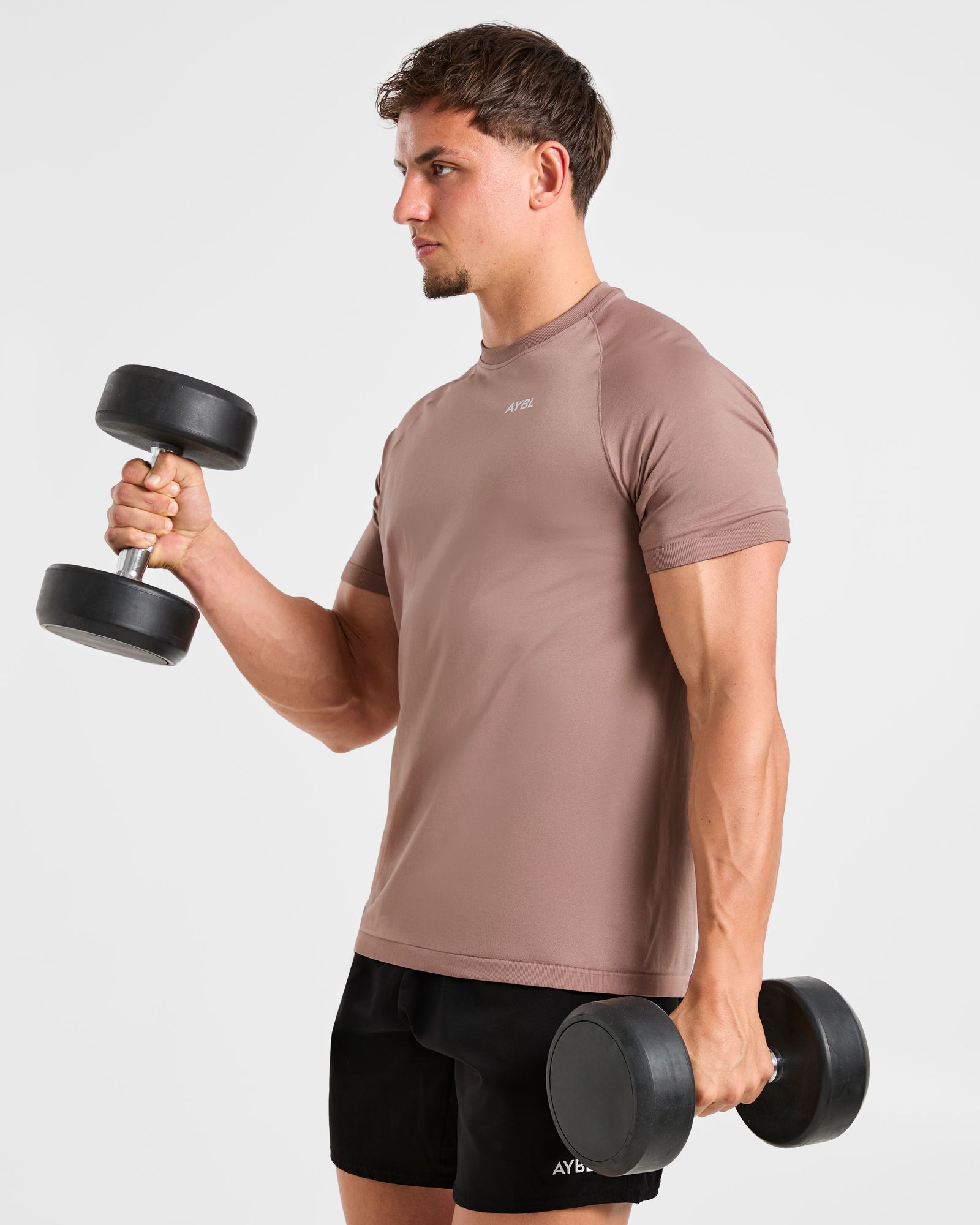 Ascend Seamless T Shirt - Fawn
