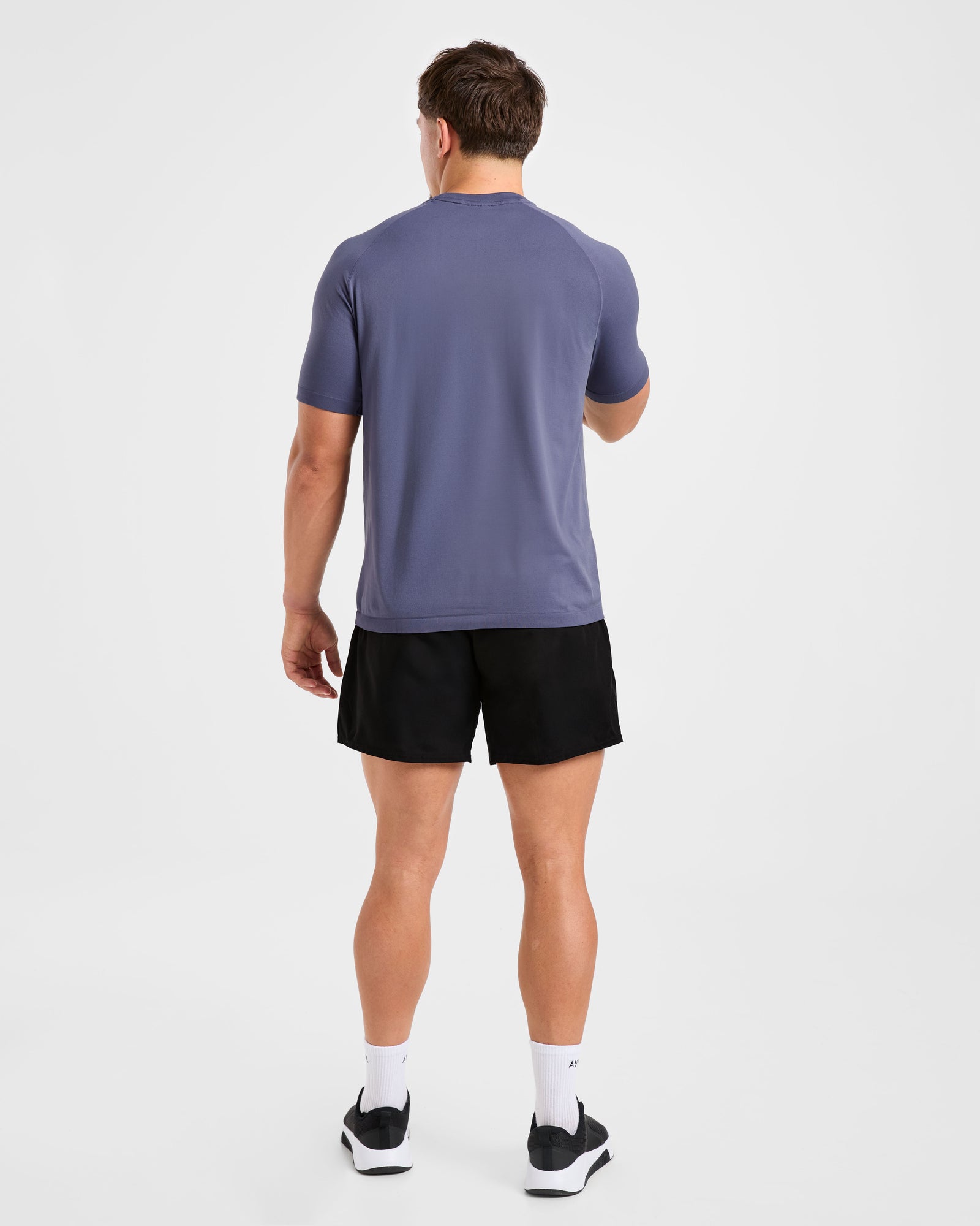 Ascend Seamless T Shirt - Denim Blue