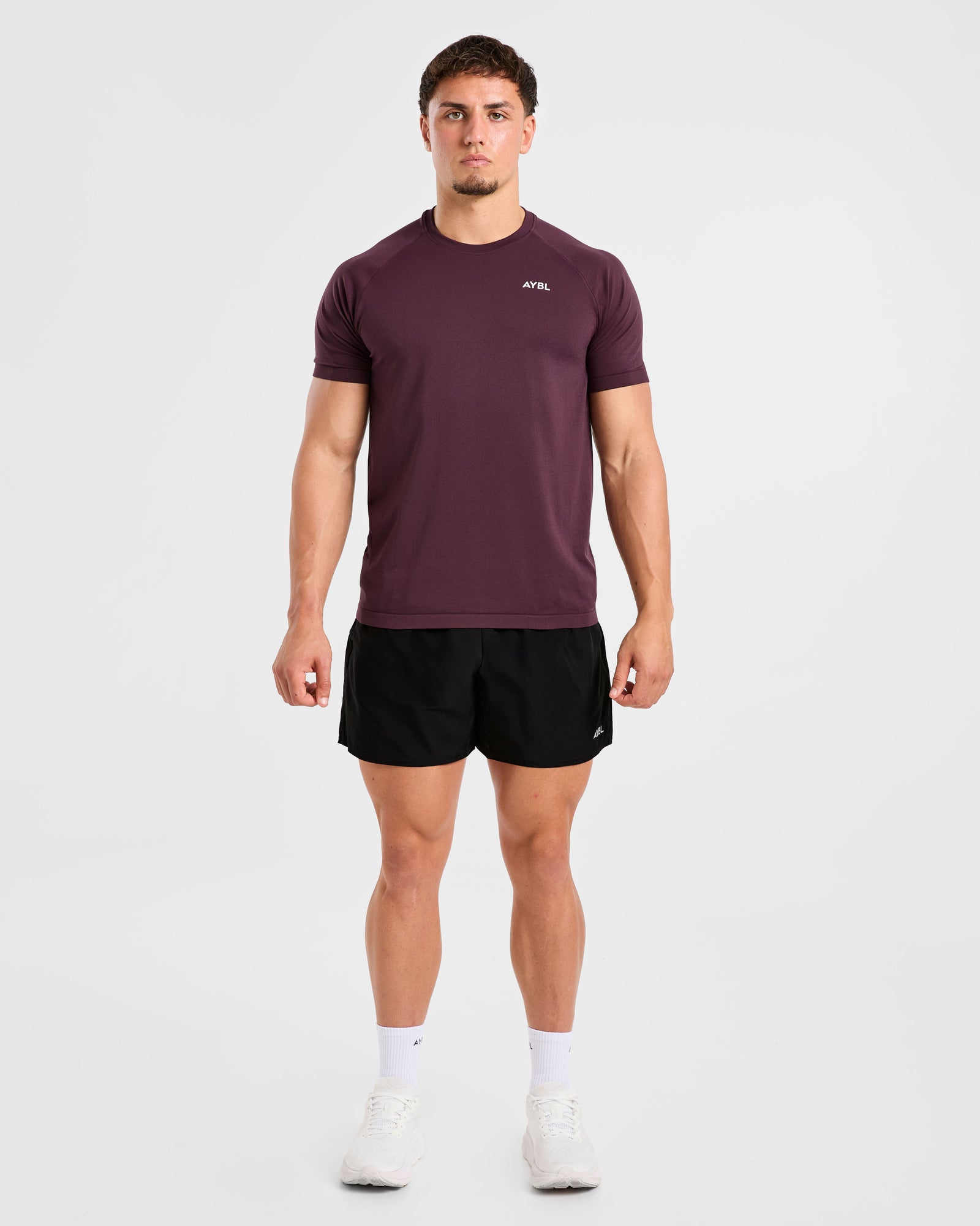 Ascend Seamless T Shirt - Deep Plum