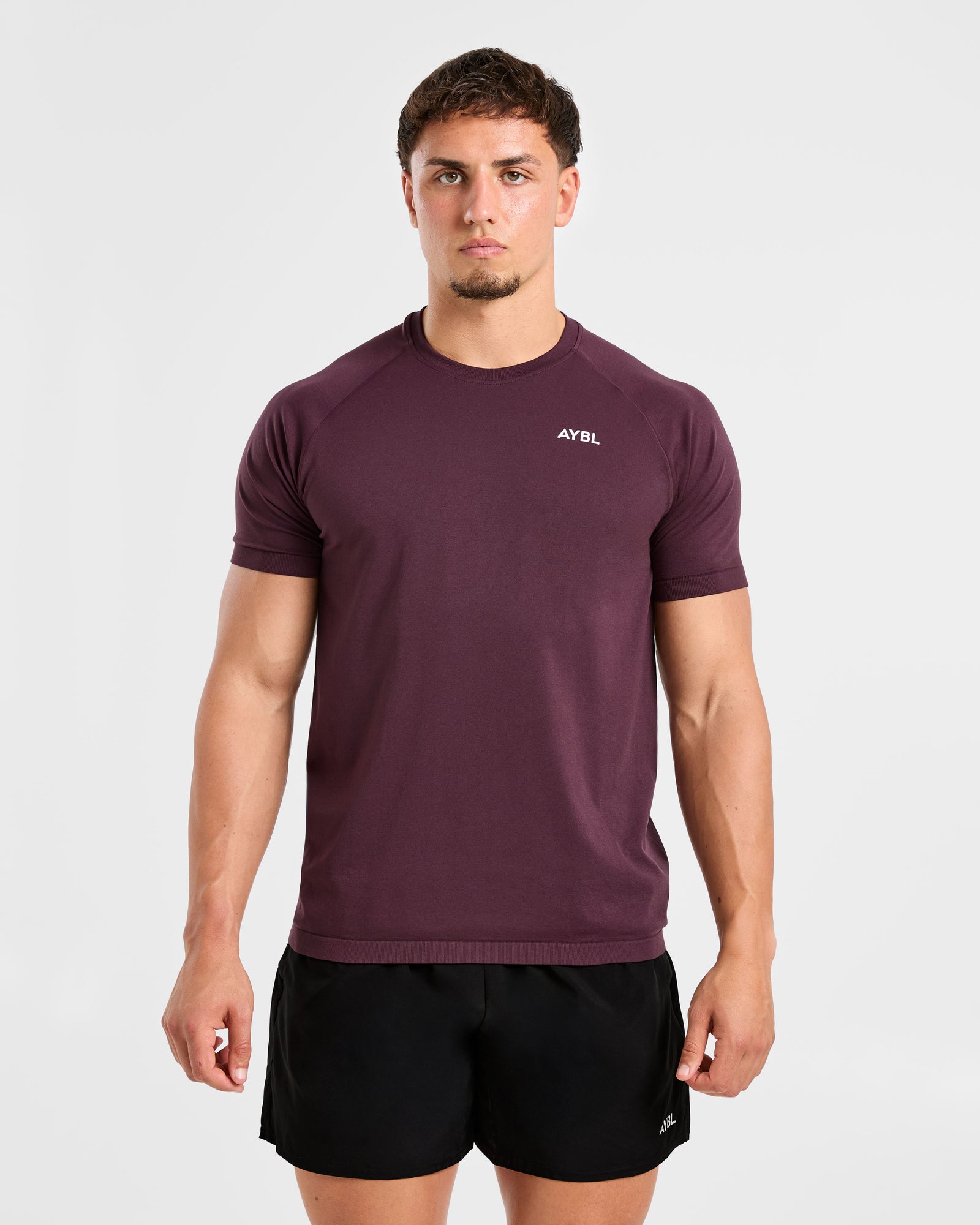 Ascend Seamless T Shirt - Deep Plum