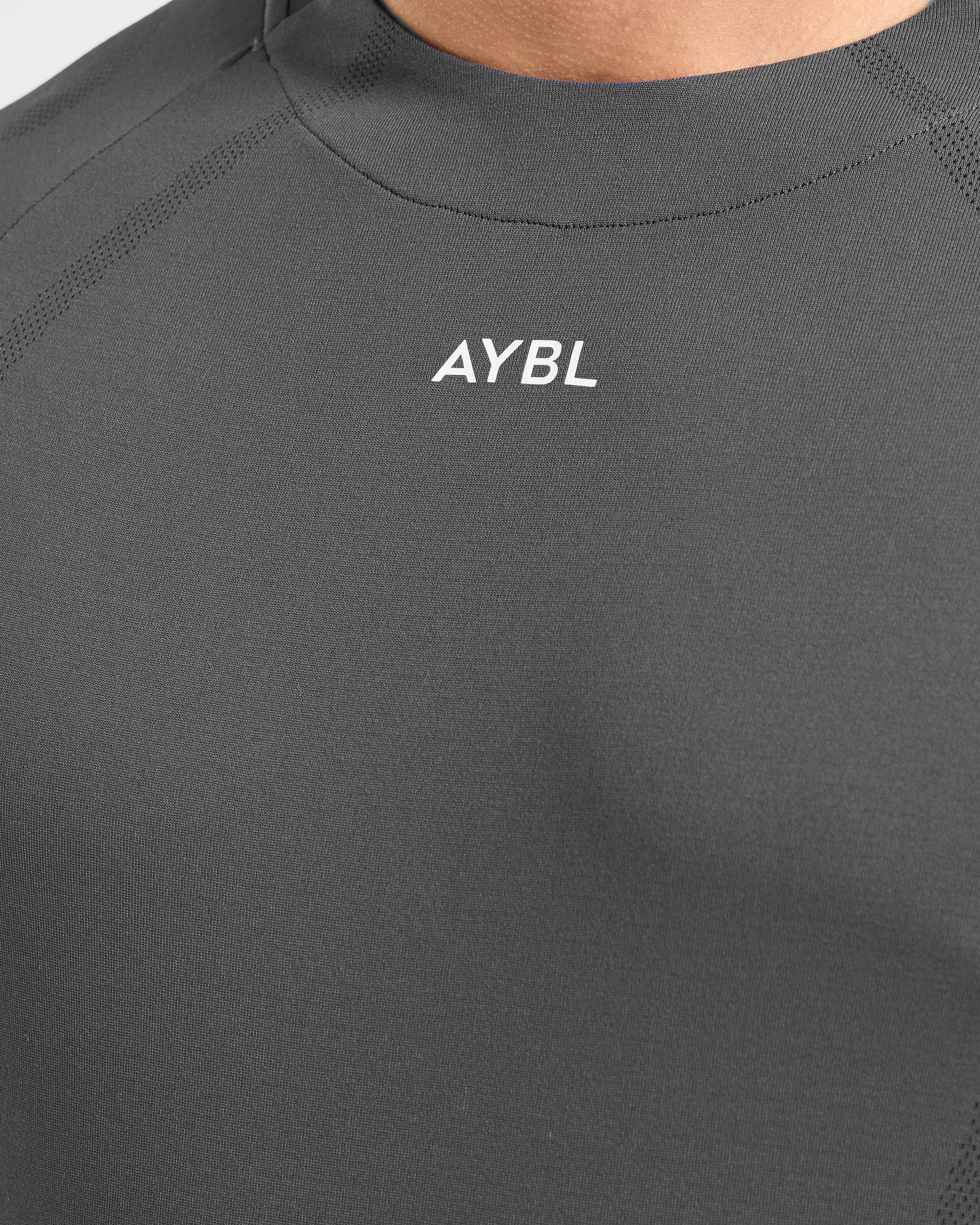 Attain Seamless T Shirt - Storm Grey