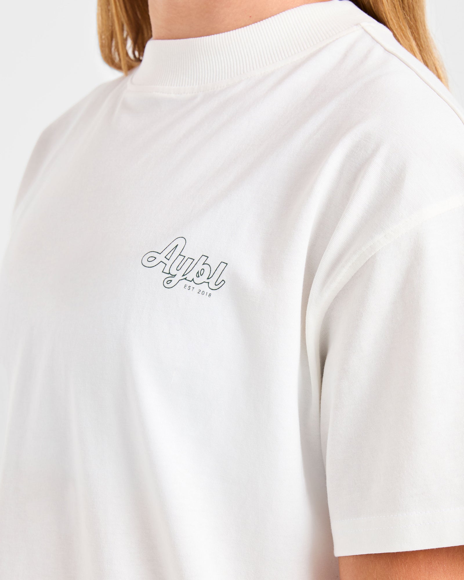 Sports Wellness Oversized T Shirt - Off White