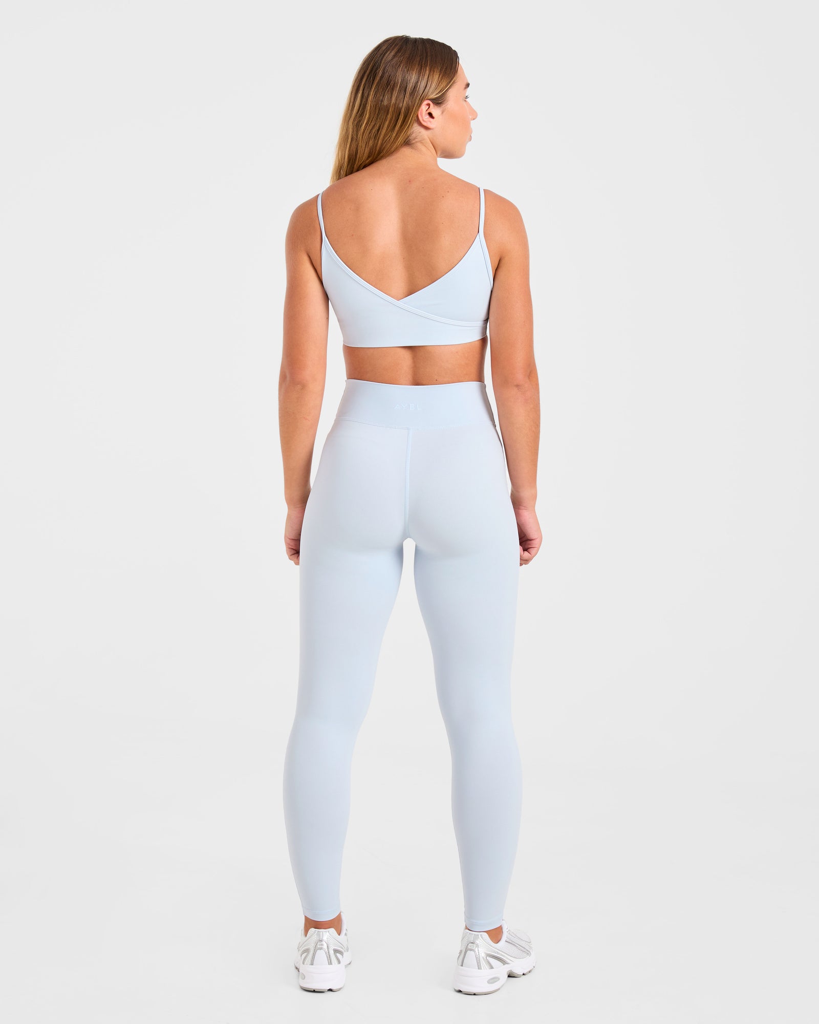 Sculpt Wrap Leggings - Iced Blue