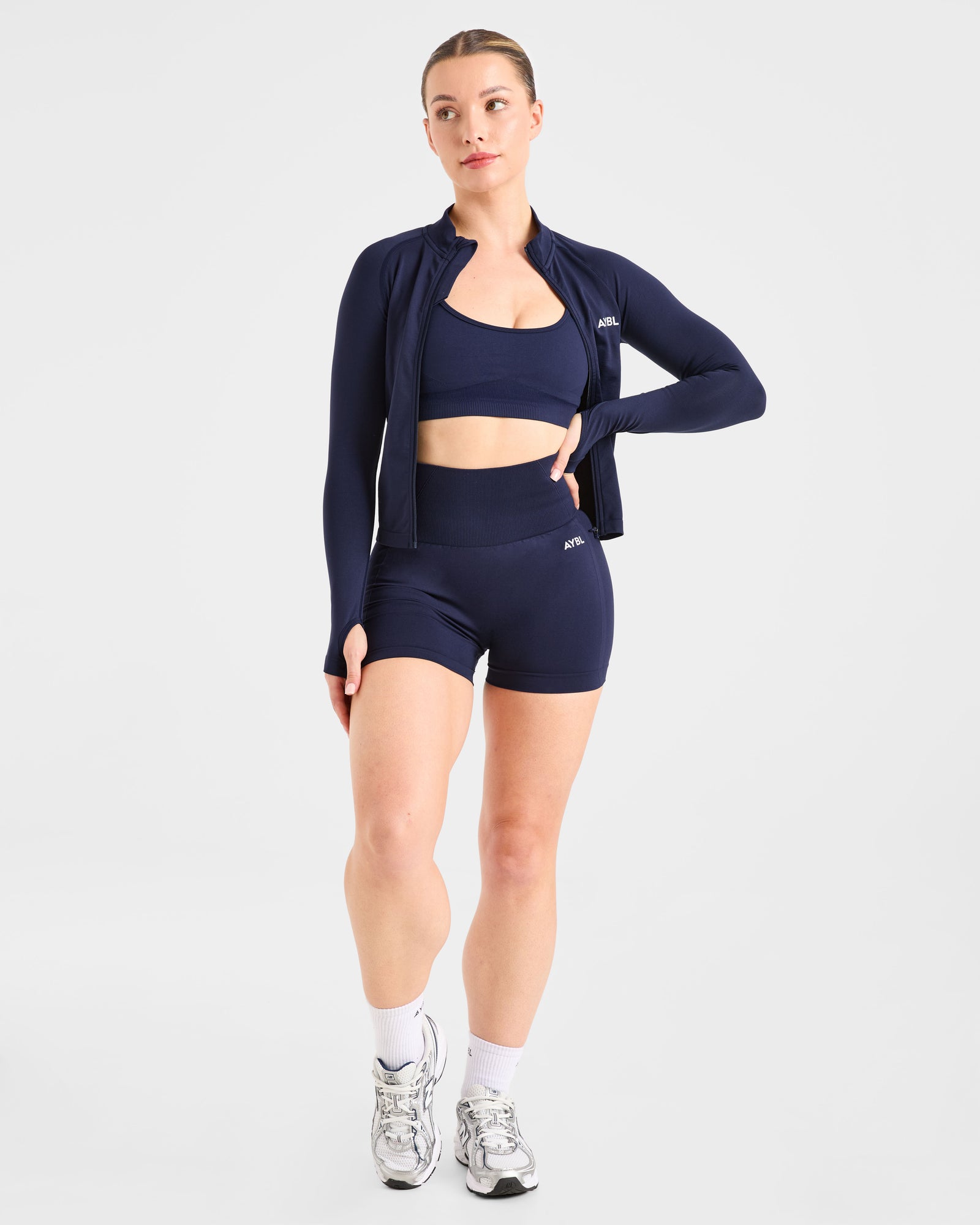 JD Empower Seamless Full Zip Jacket - Navy (Copy)