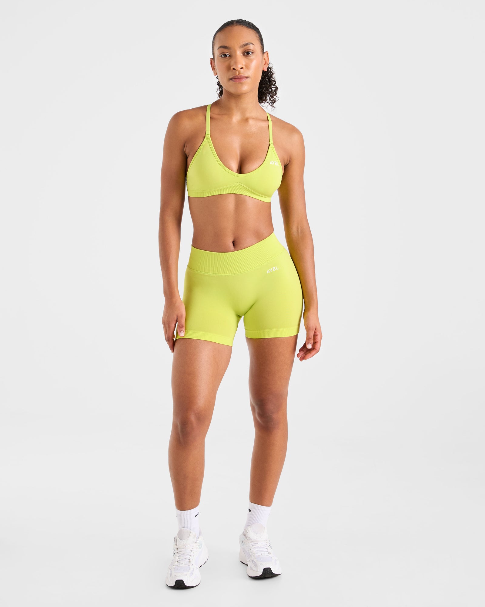 Adapt Seamless Shorts - Lime Green