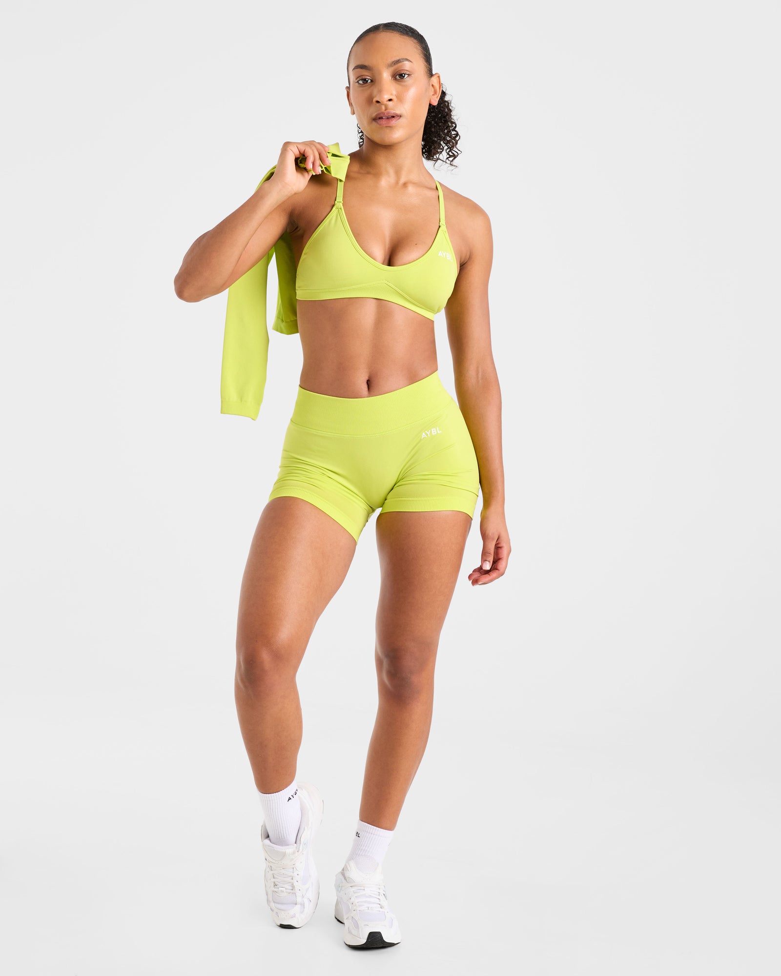 Adapt Seamless Shorts - Lime Green