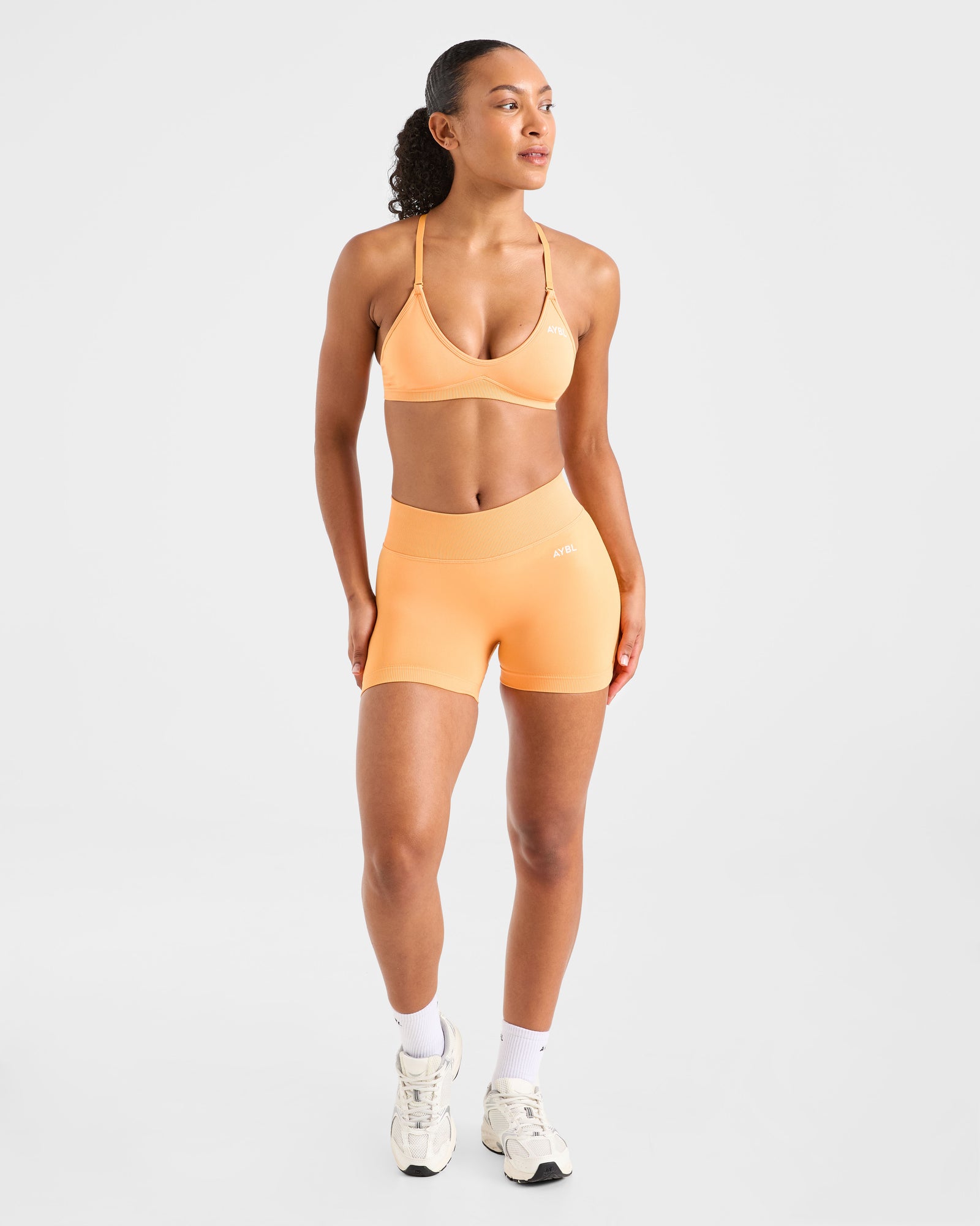 Adapt Seamless Shorts - Bright Orange