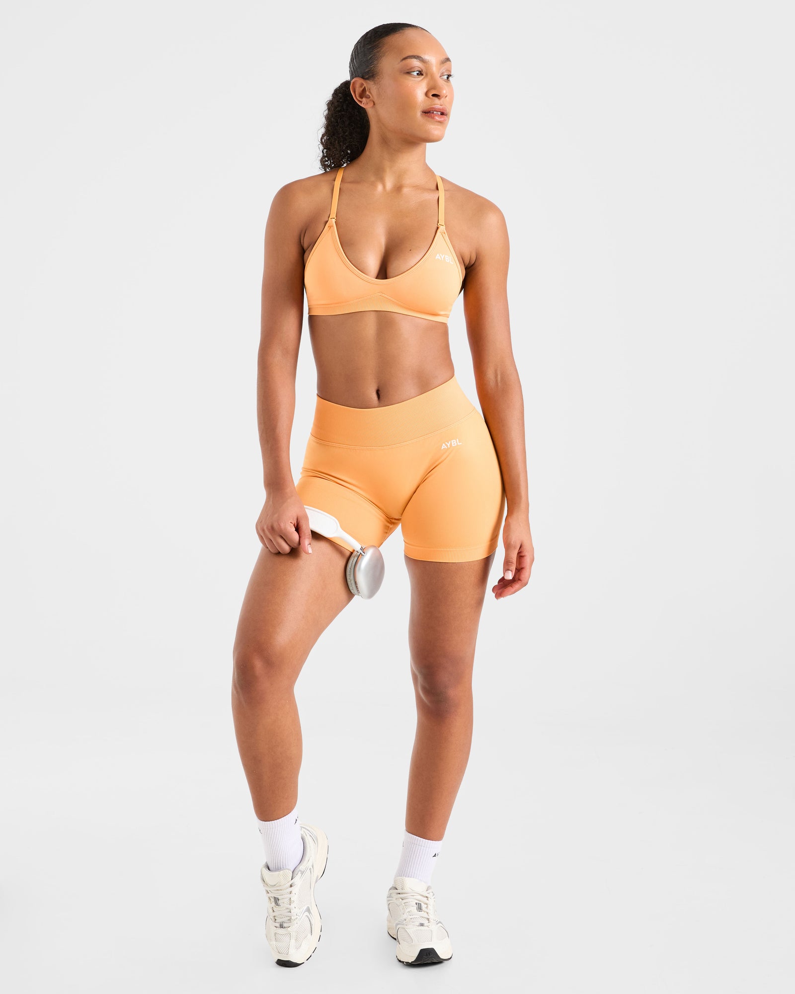 Adapt Seamless Shorts - Bright Orange