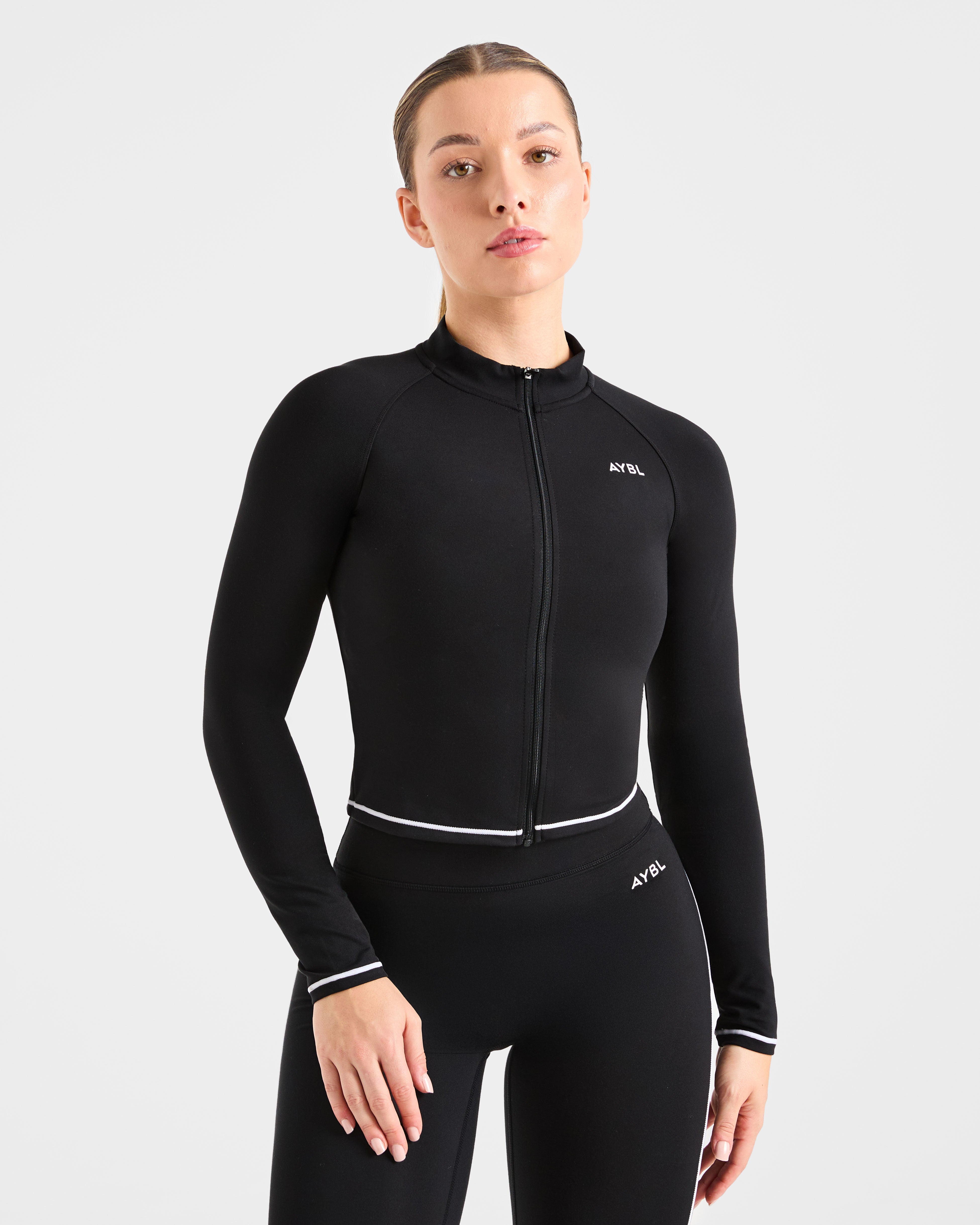 Form Zip Up Jacket - Black