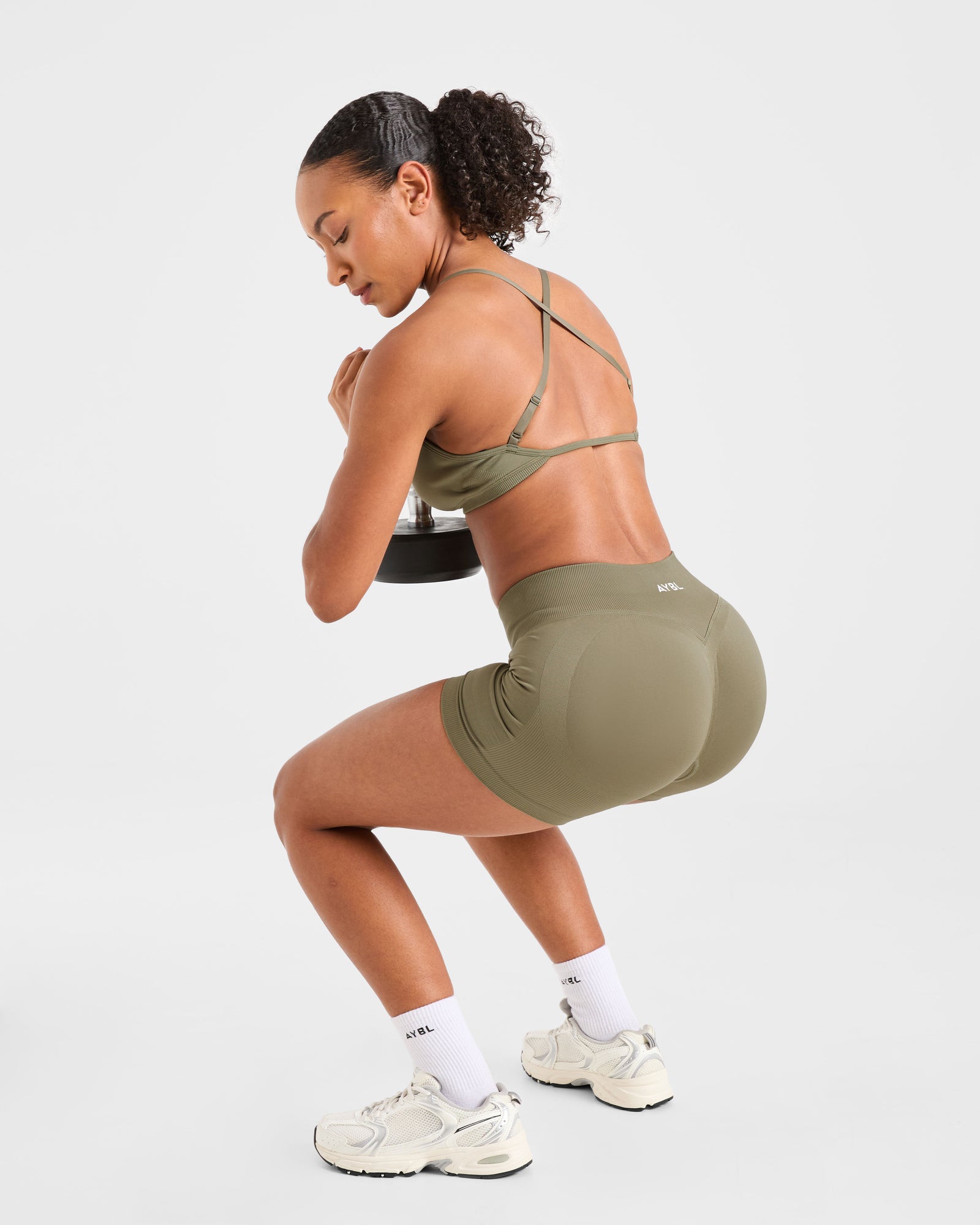 Adapt Seamless Shorts - Muted Olive