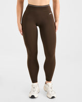 Form Leggings - Coffee Bean