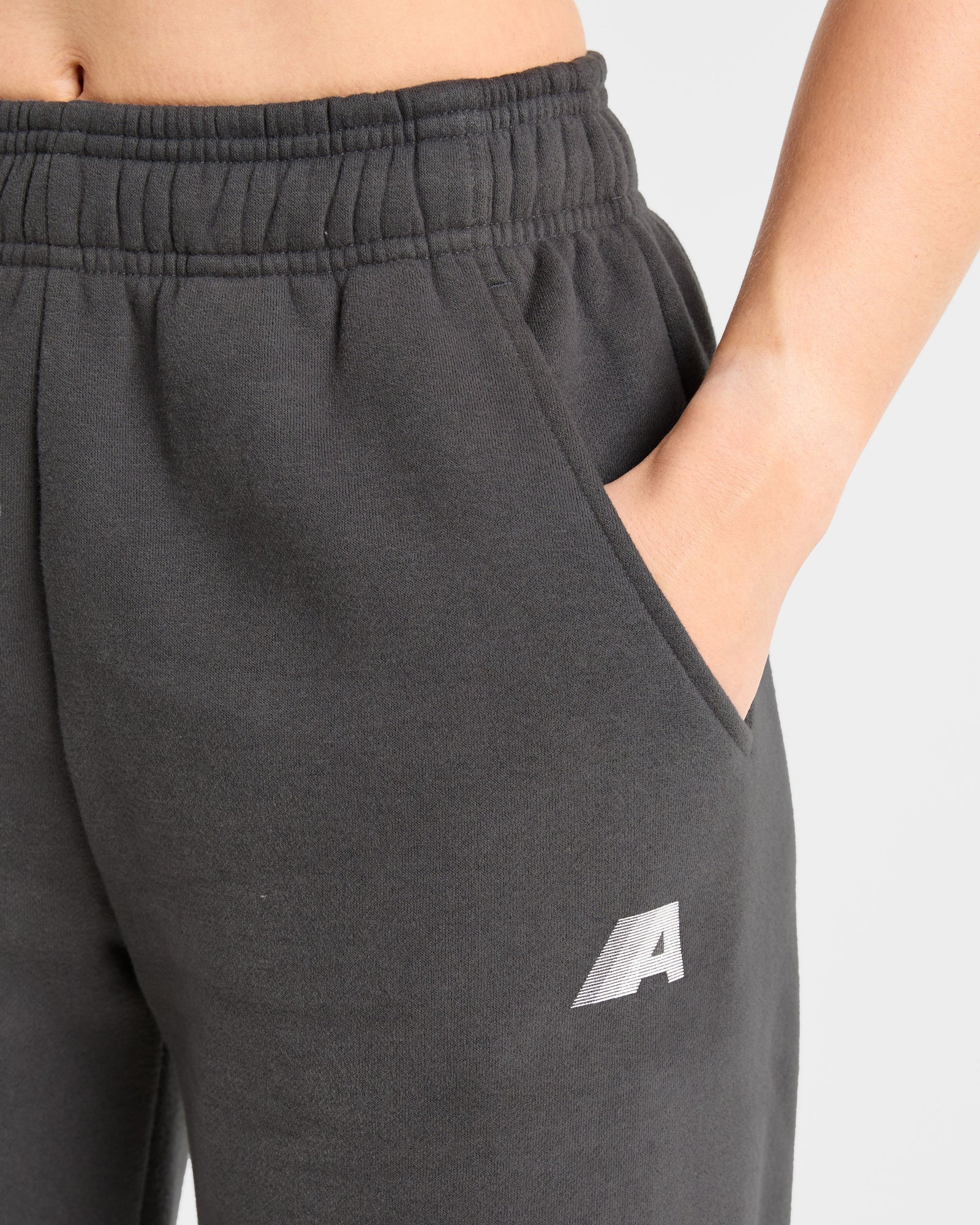 JD Retro Athletics Oversized Straight Leg Joggers - Charcoal (Copy)