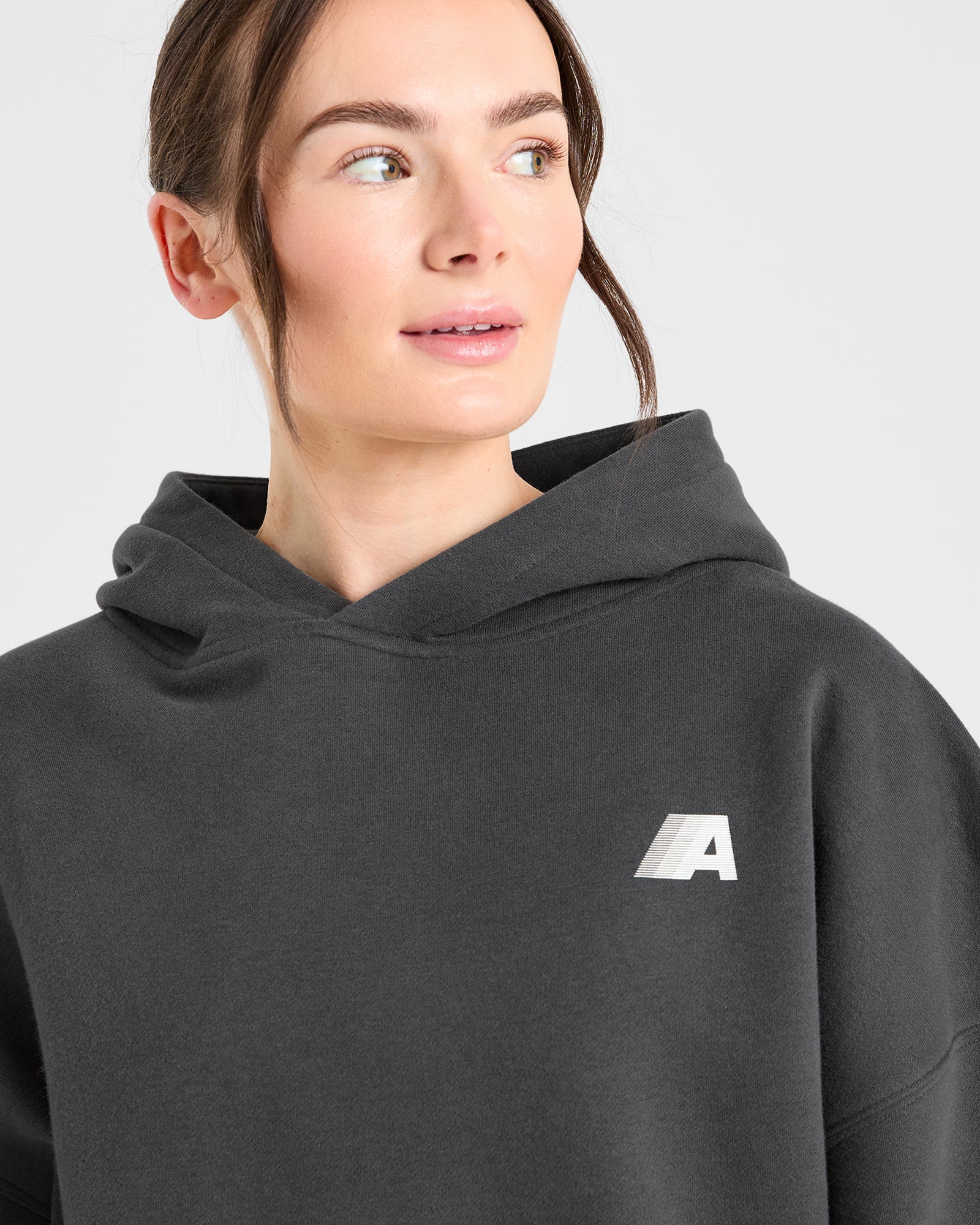 JD Retro Athletics Oversized Hoodie - Charcoal (Copy)