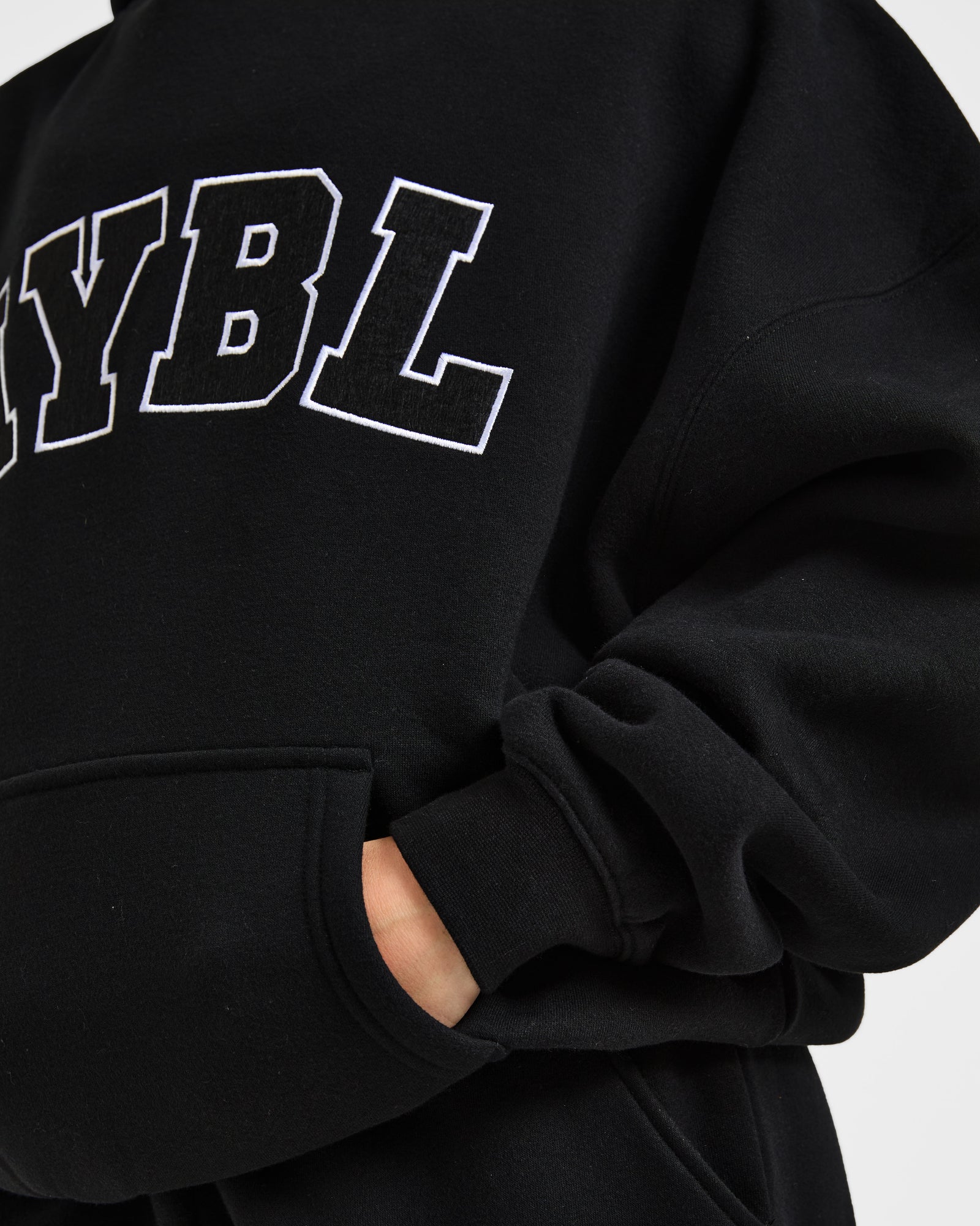 JD Varsity 2.0 Oversized Hoodie - Black (Copy)