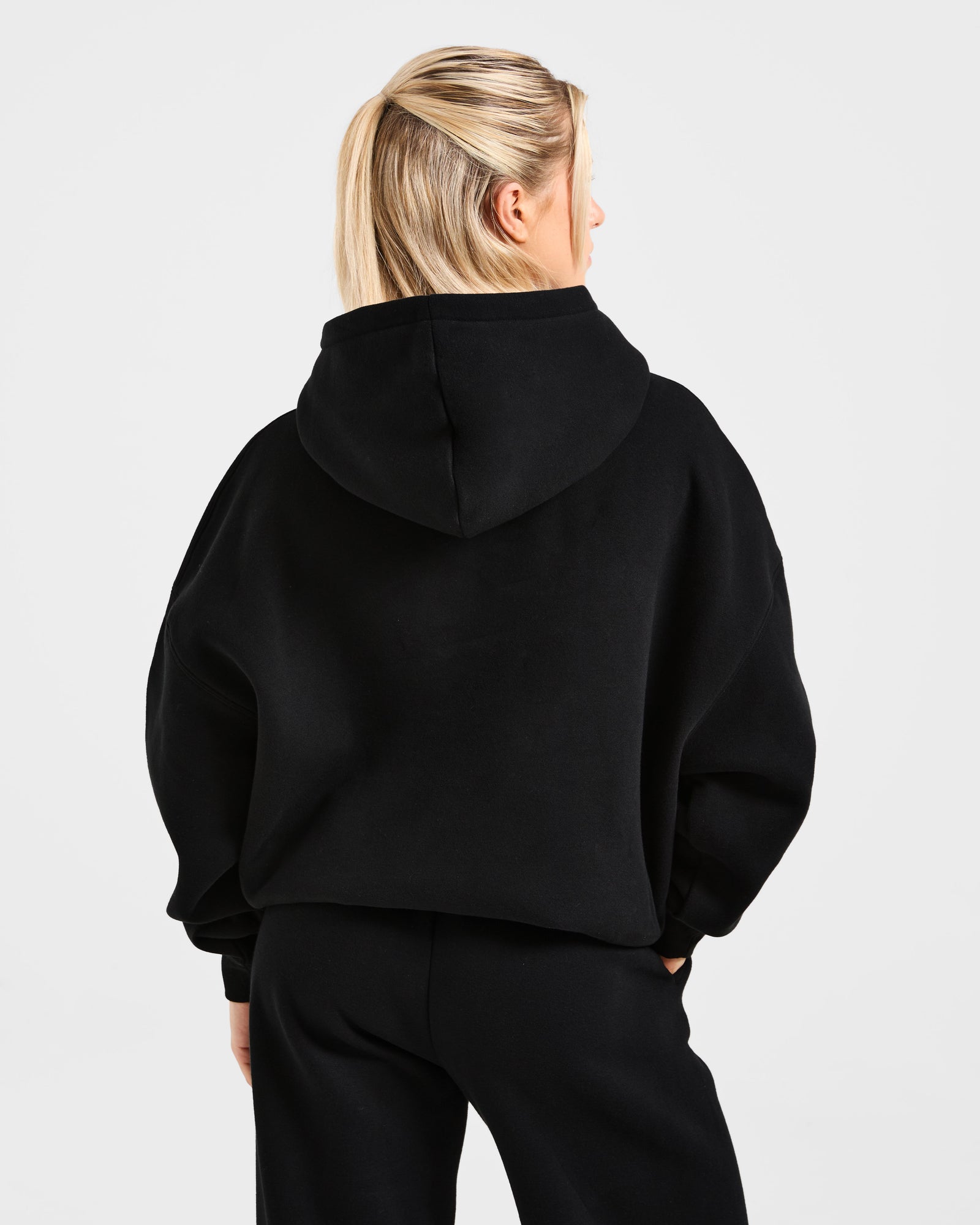 JD Varsity 2.0 Oversized Hoodie - Black (Copy)