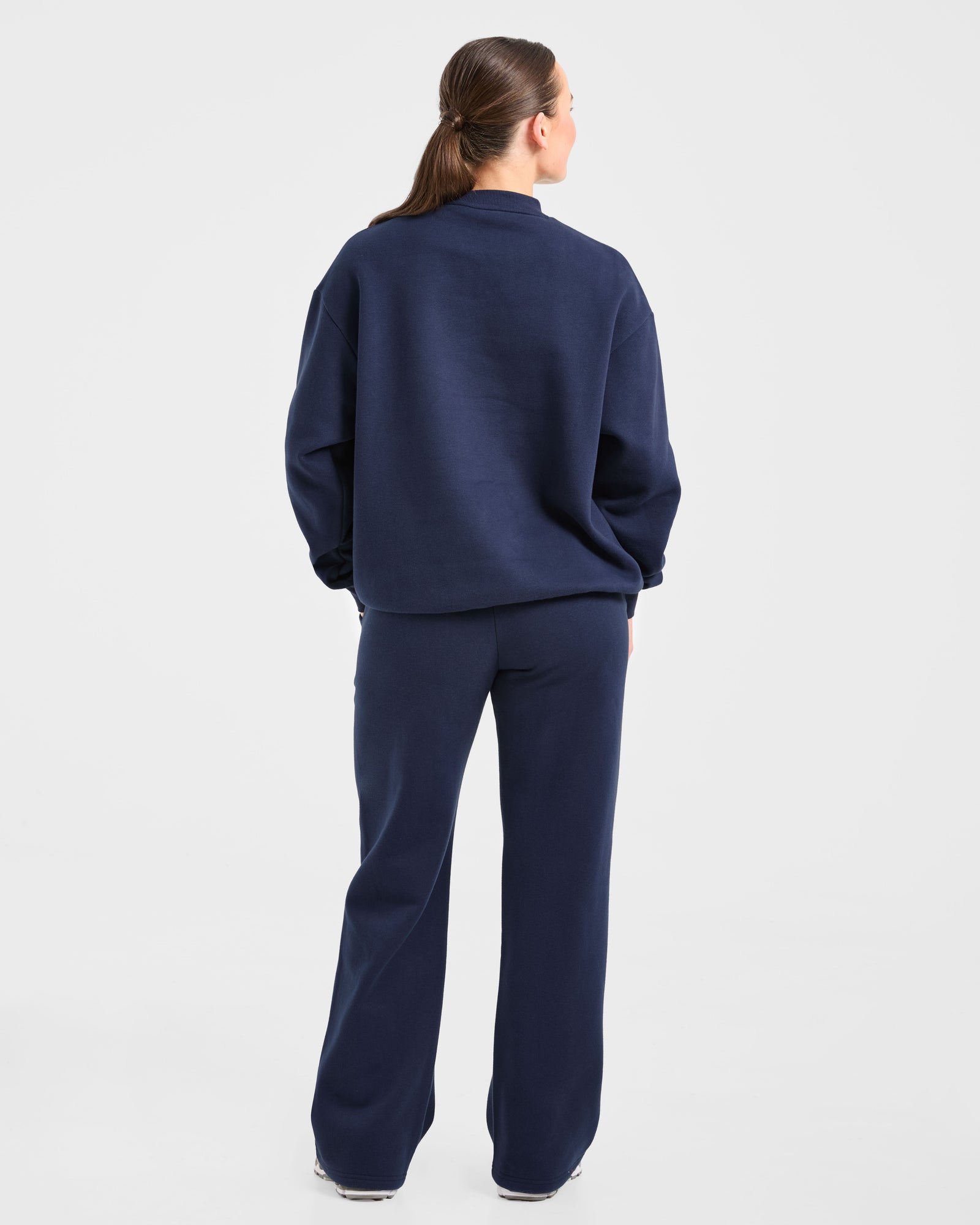 Varsity 2.0 Oversized Sweatshirt - Navy
