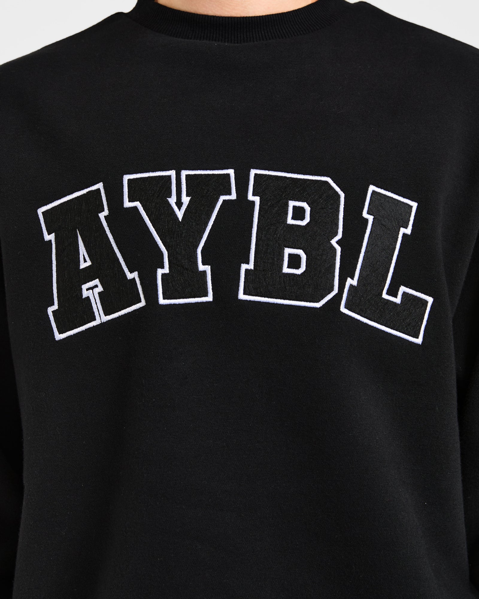 Varsity 2.0 Oversized Sweatshirt - Black