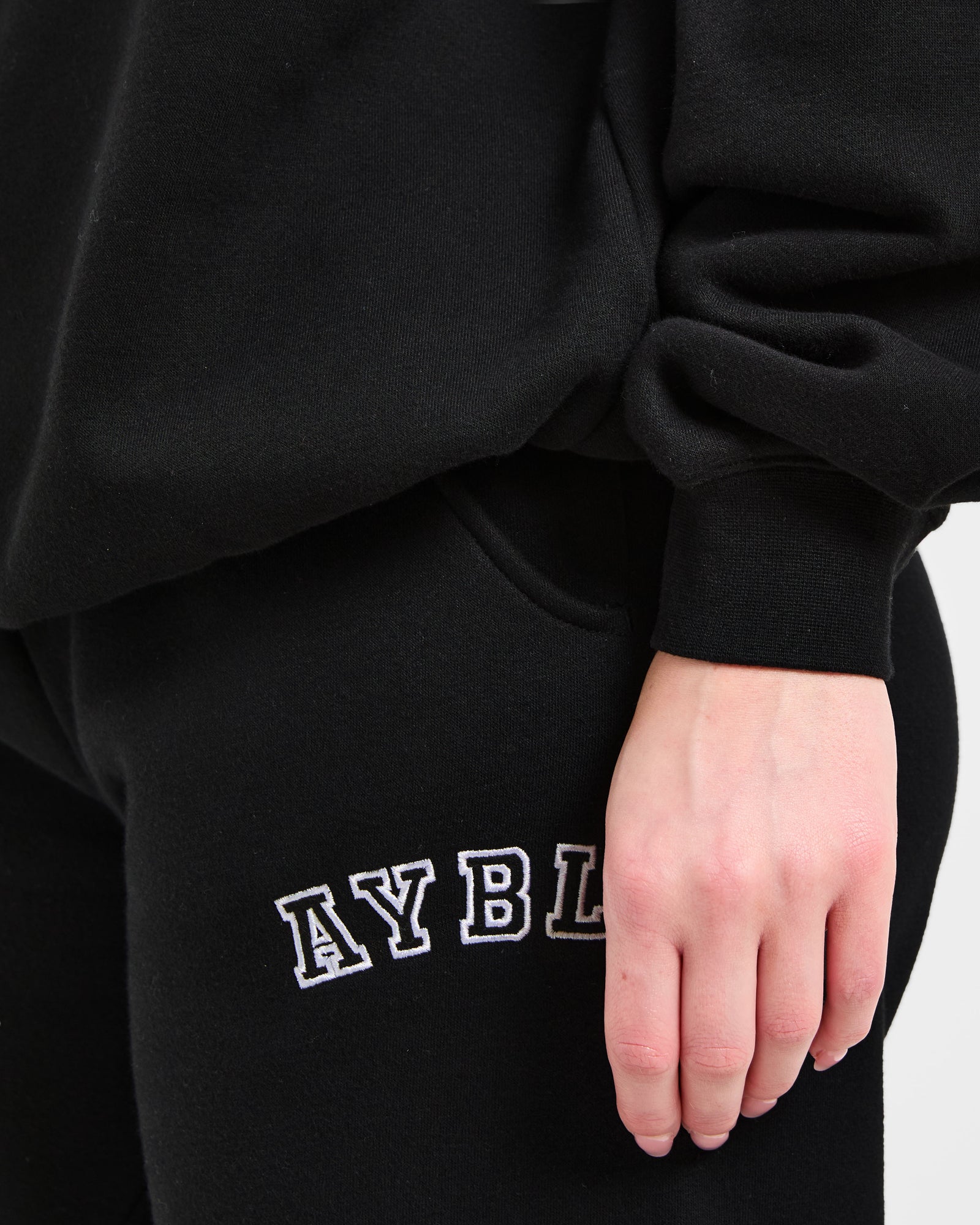 Varsity 2.0 Oversized Sweatshirt - Black
