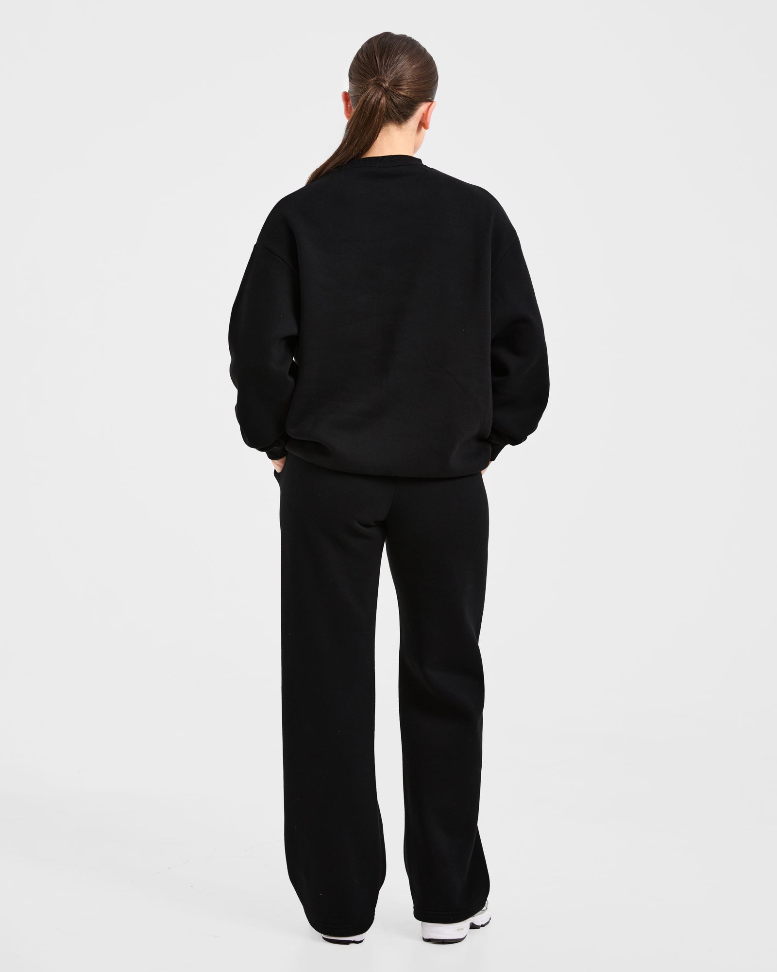 Varsity 2.0 Oversized Sweatshirt - Black