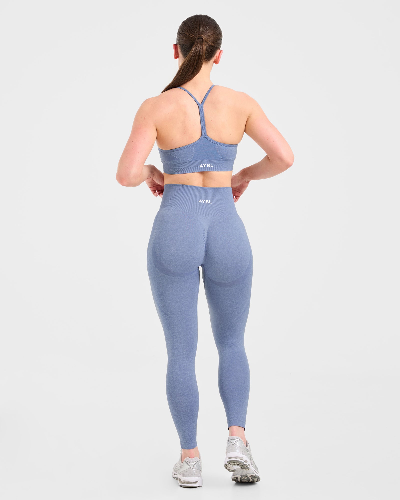 Empower Seamless Sports Bra - Blue Marl