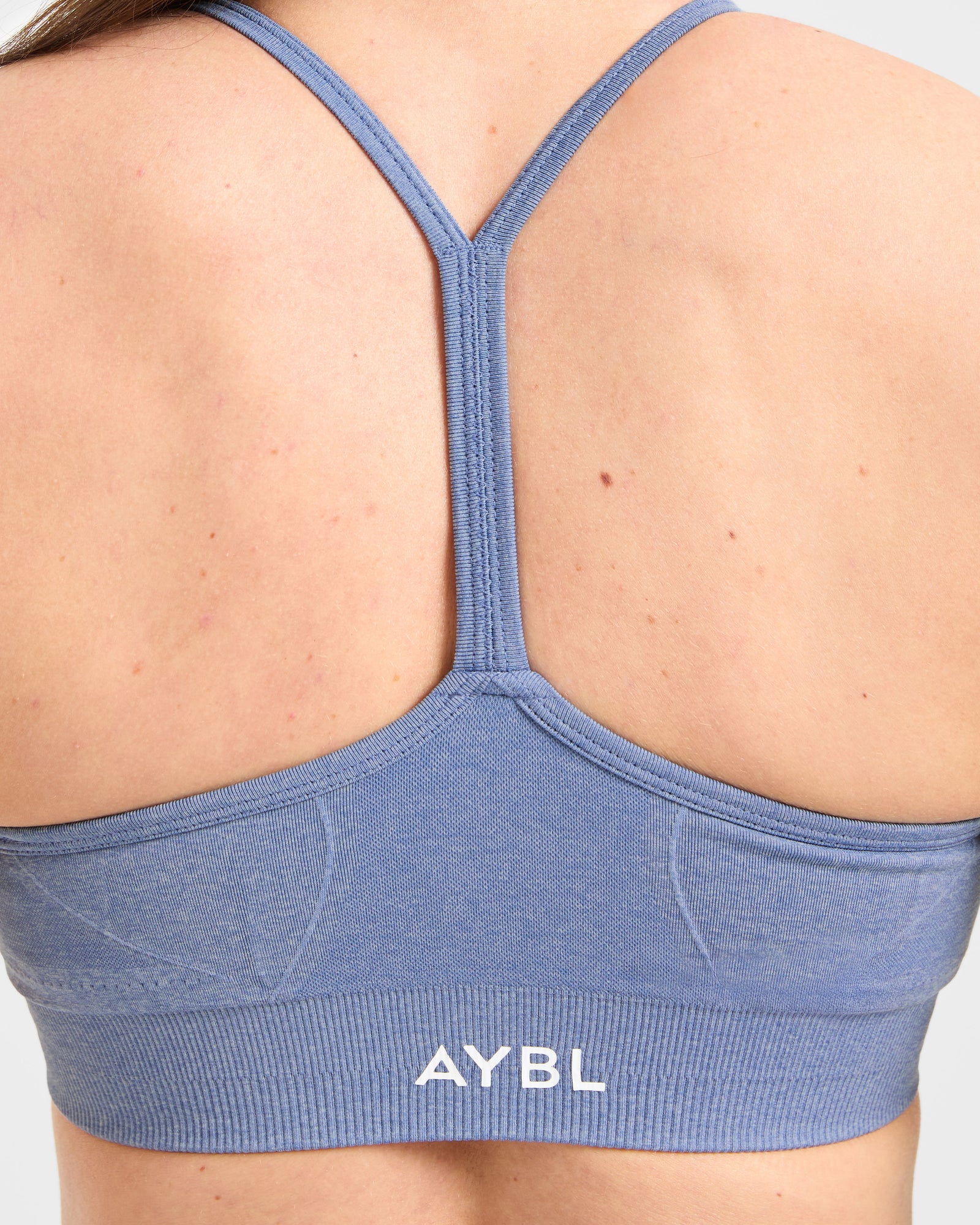 Empower Seamless Sports Bra - Blue Marl