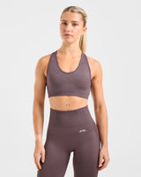 Balance V3 Seamless Sports Bra - Coffee Bean