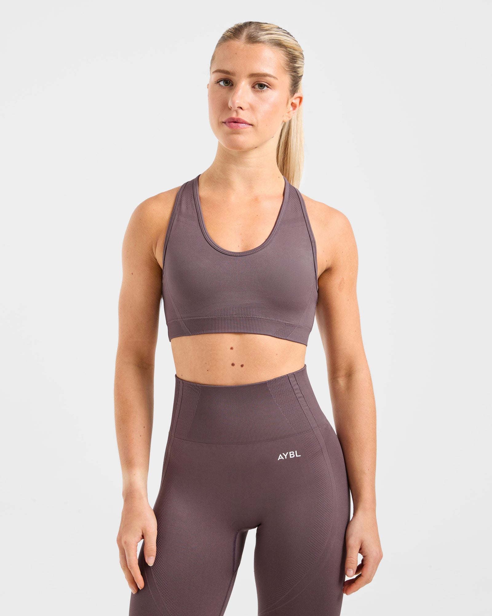 Balance V3 Seamless Sports Bra - Coffee Bean
