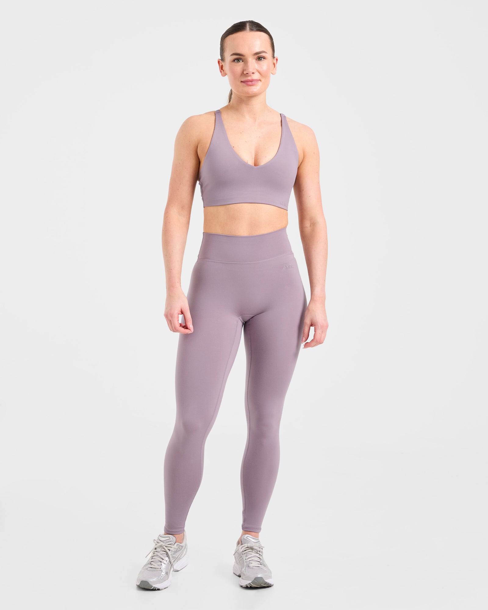 Staple Sports Bra - Mauve Purple