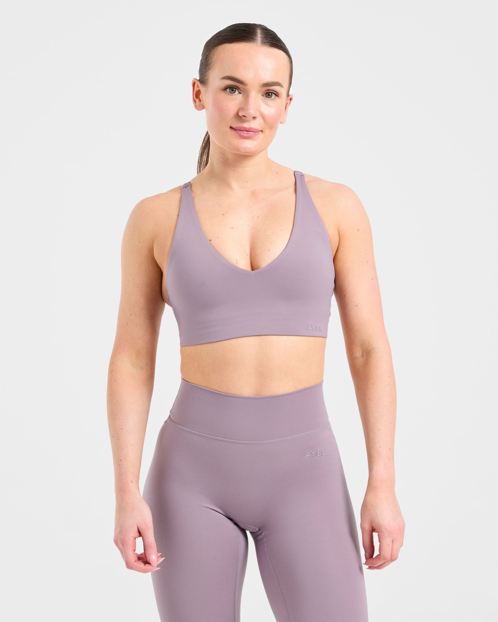 Staple Sports Bra - Mauve Purple