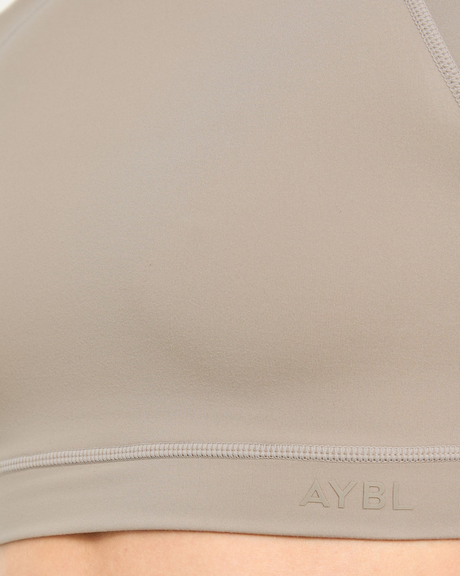 Staple Crop Top - Muted Taupe