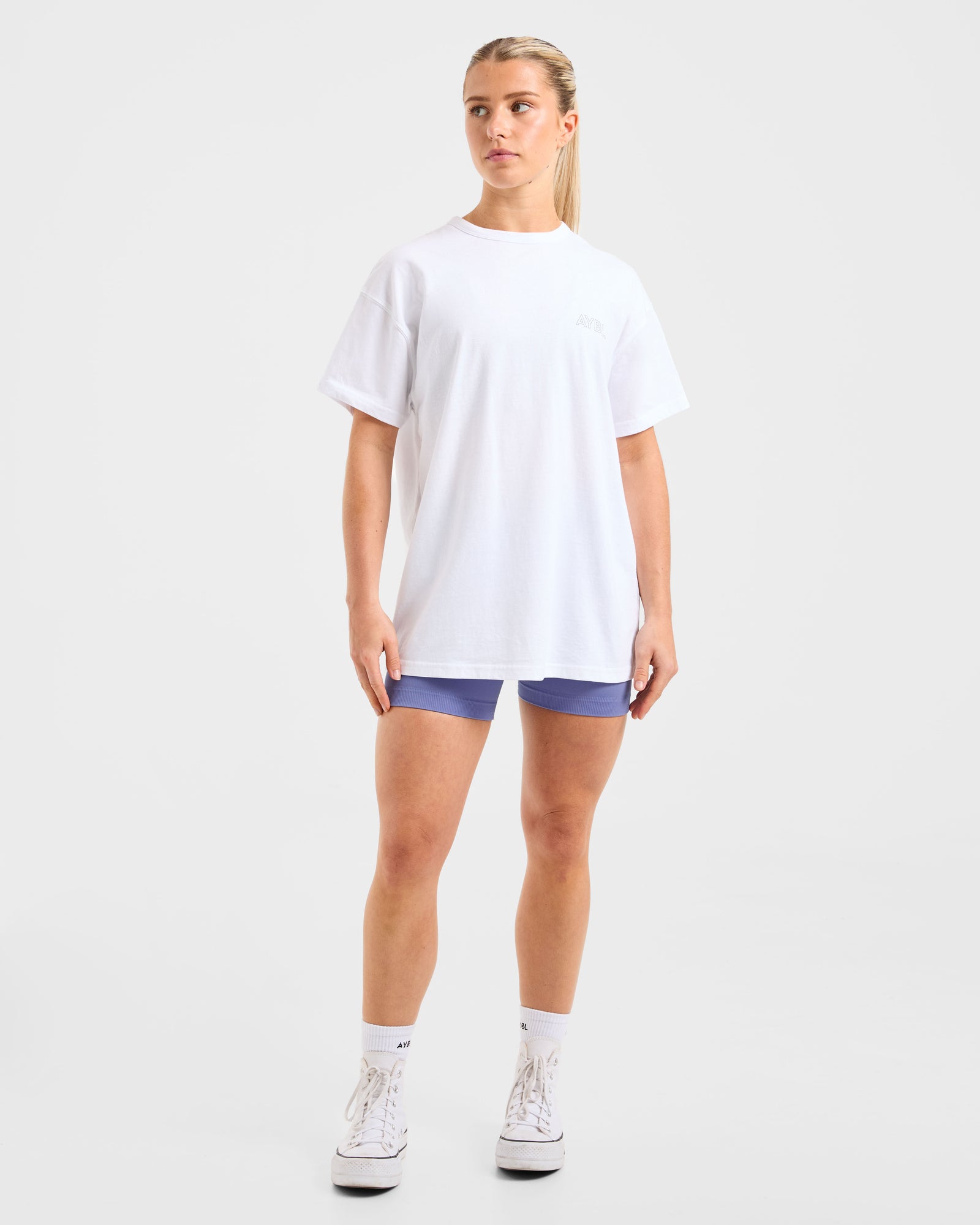 AYBL Athletics Oversized T Shirt - White