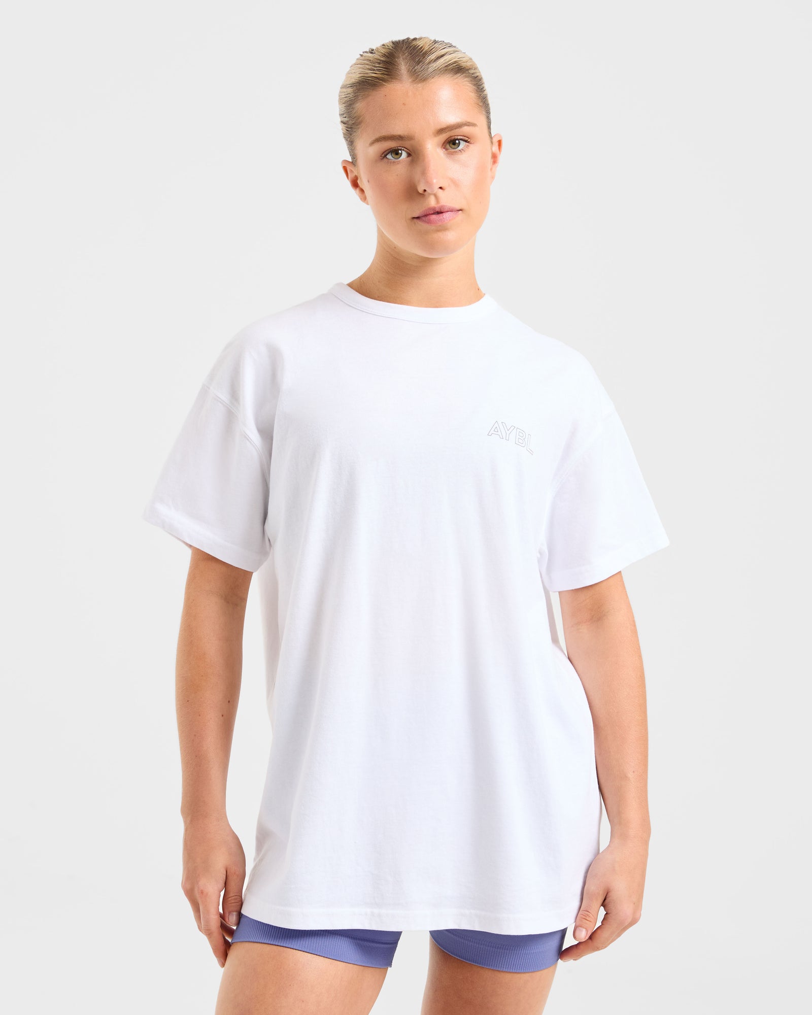 AYBL Athletics Oversized T Shirt - White
