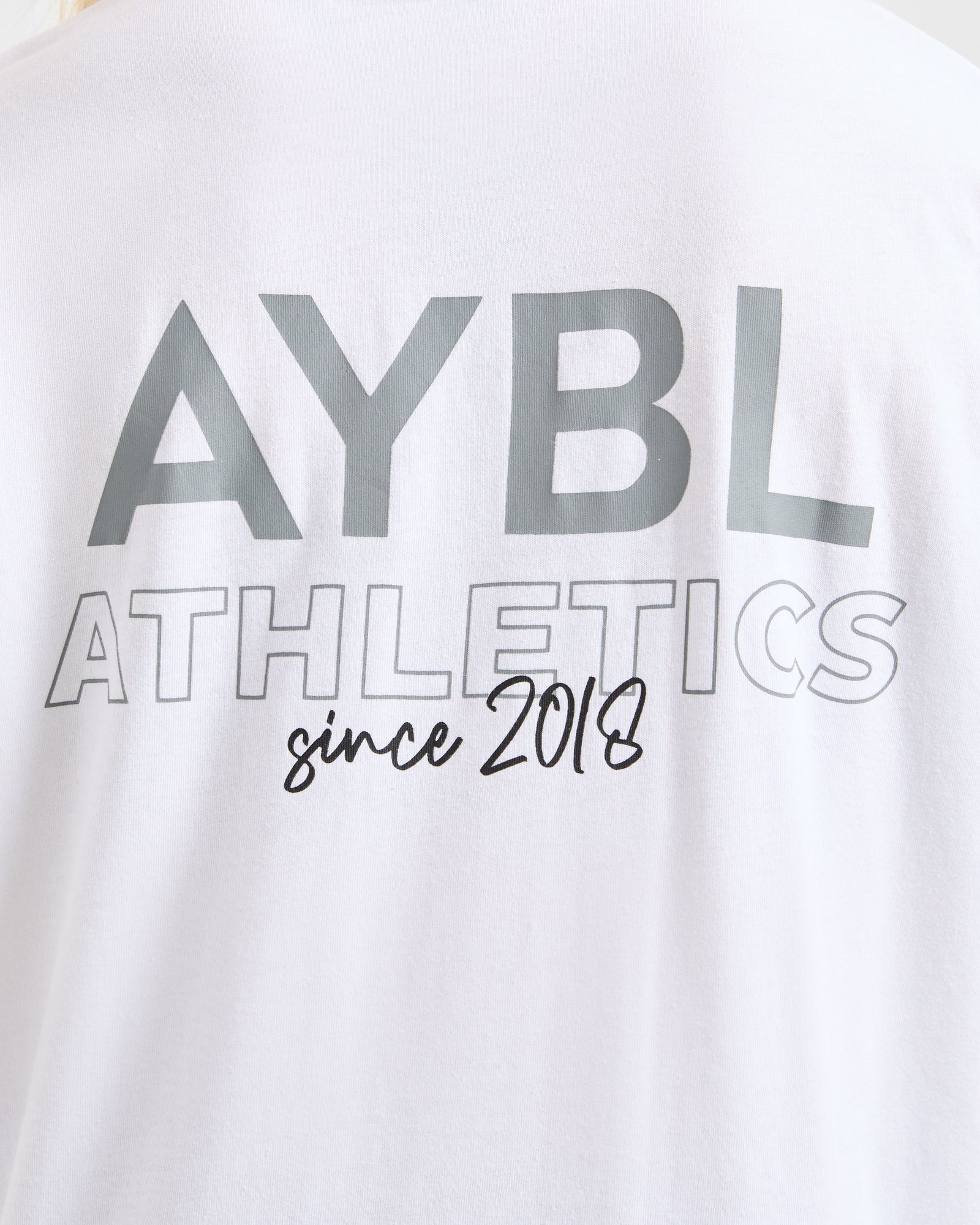 AYBL Athletics Oversized T Shirt - White