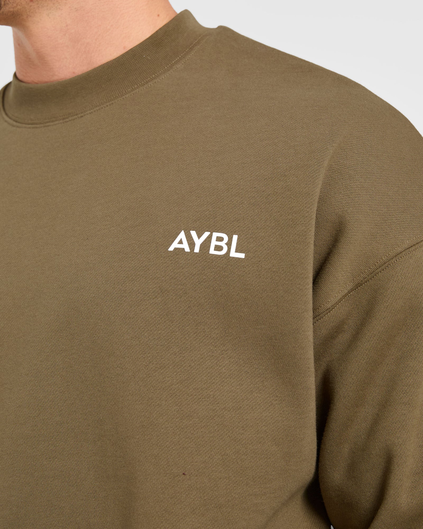 Essential Oversized Sweater - Olive Green